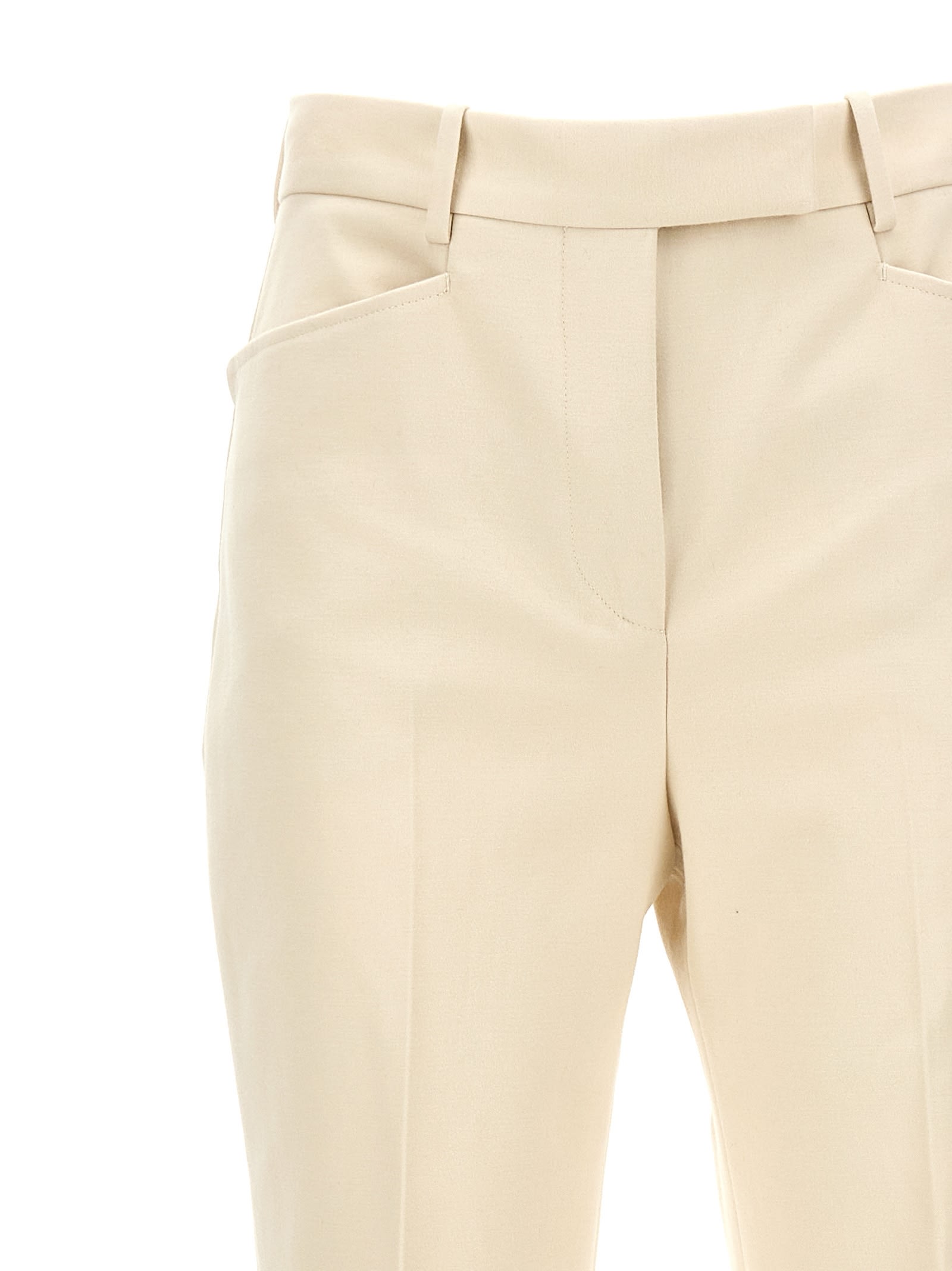 Shop Tom Ford Moleskin Pants In White