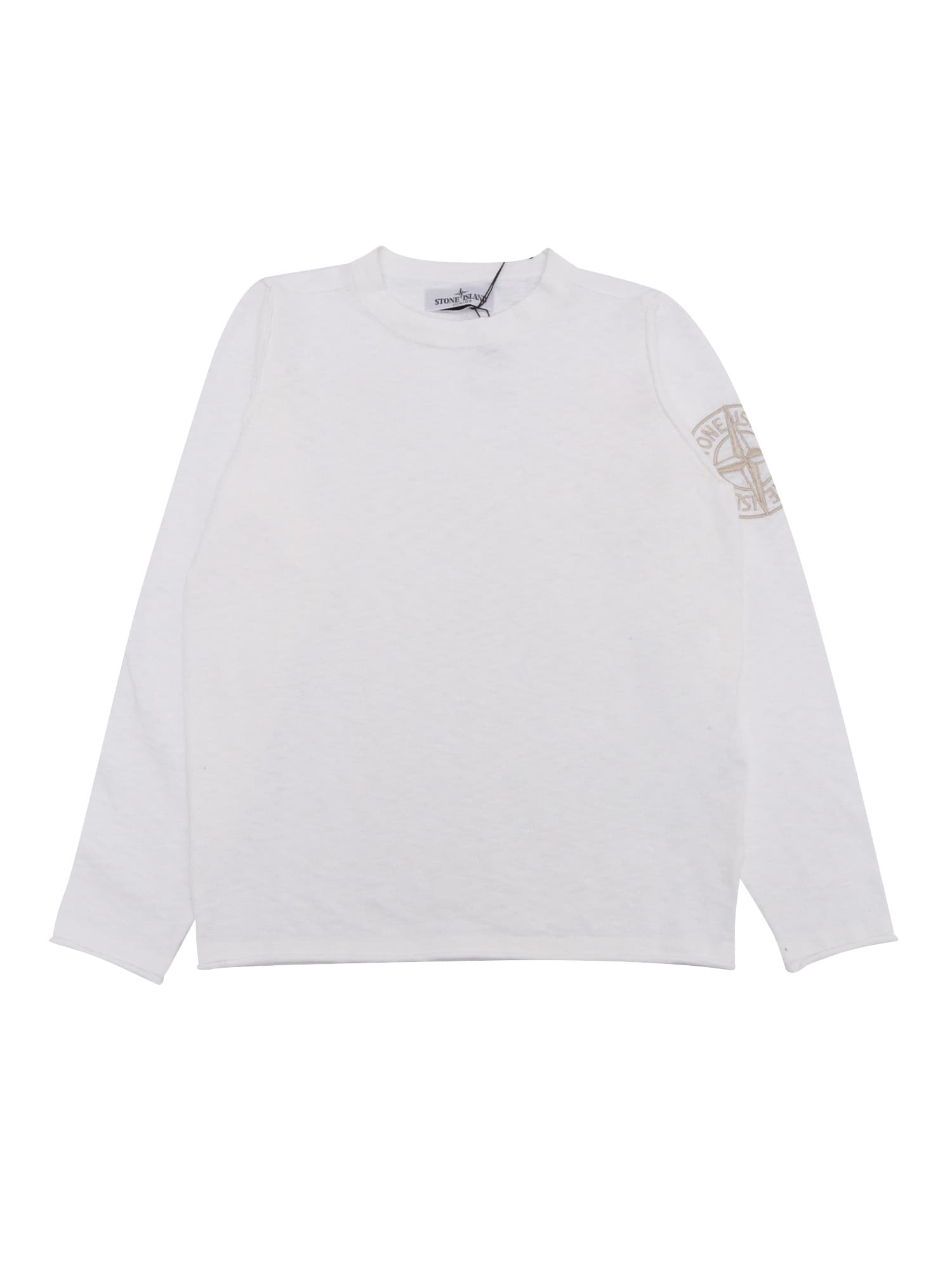 Stone Island Sweater In Yellow
