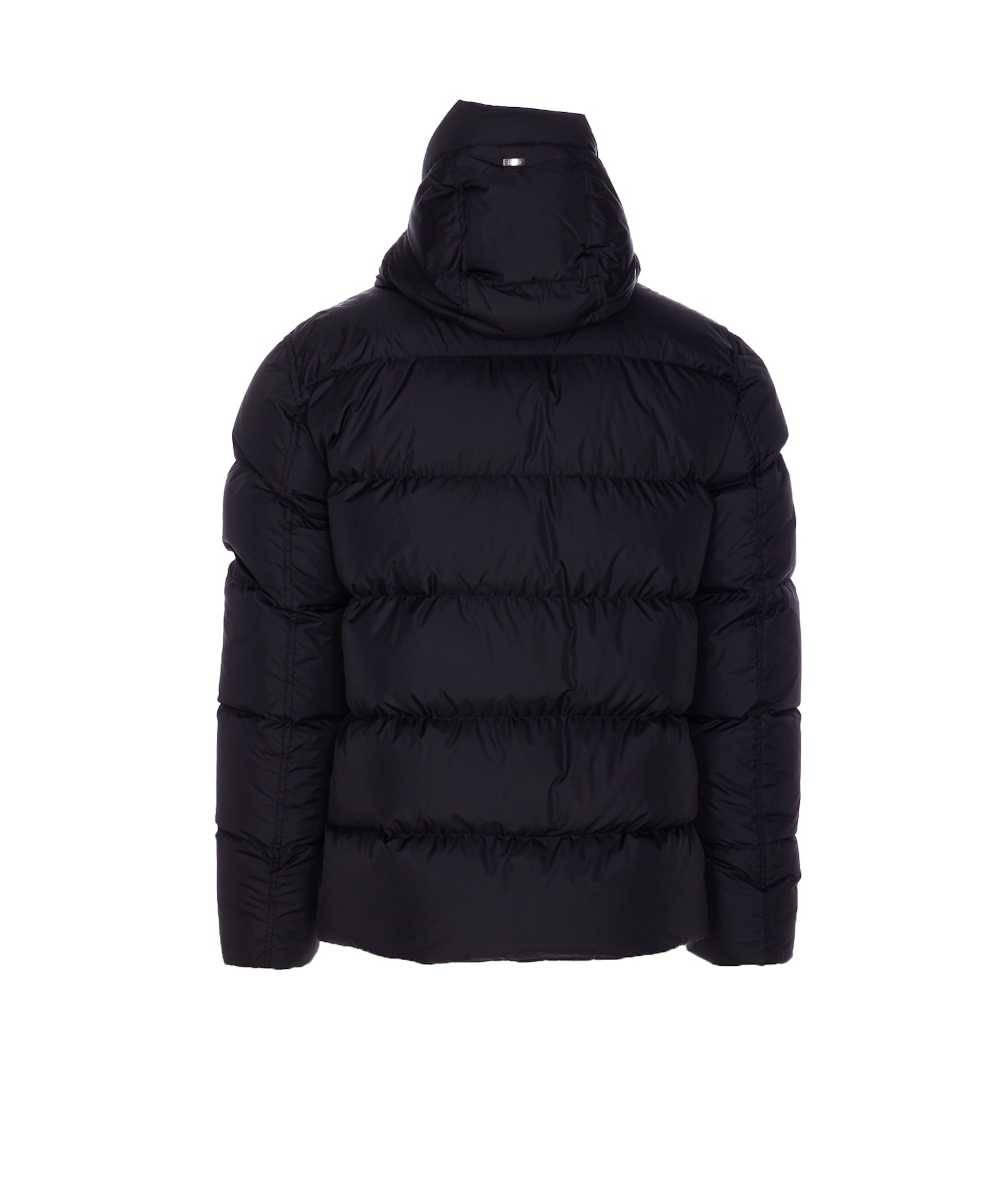 Herno Bomber Jacket In Nylon Chamonix In Black