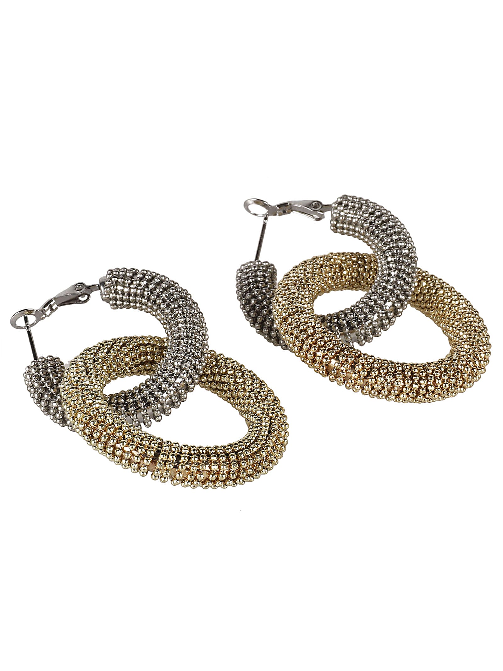 Shop Fabiana Filippi Beaded Double Earrings