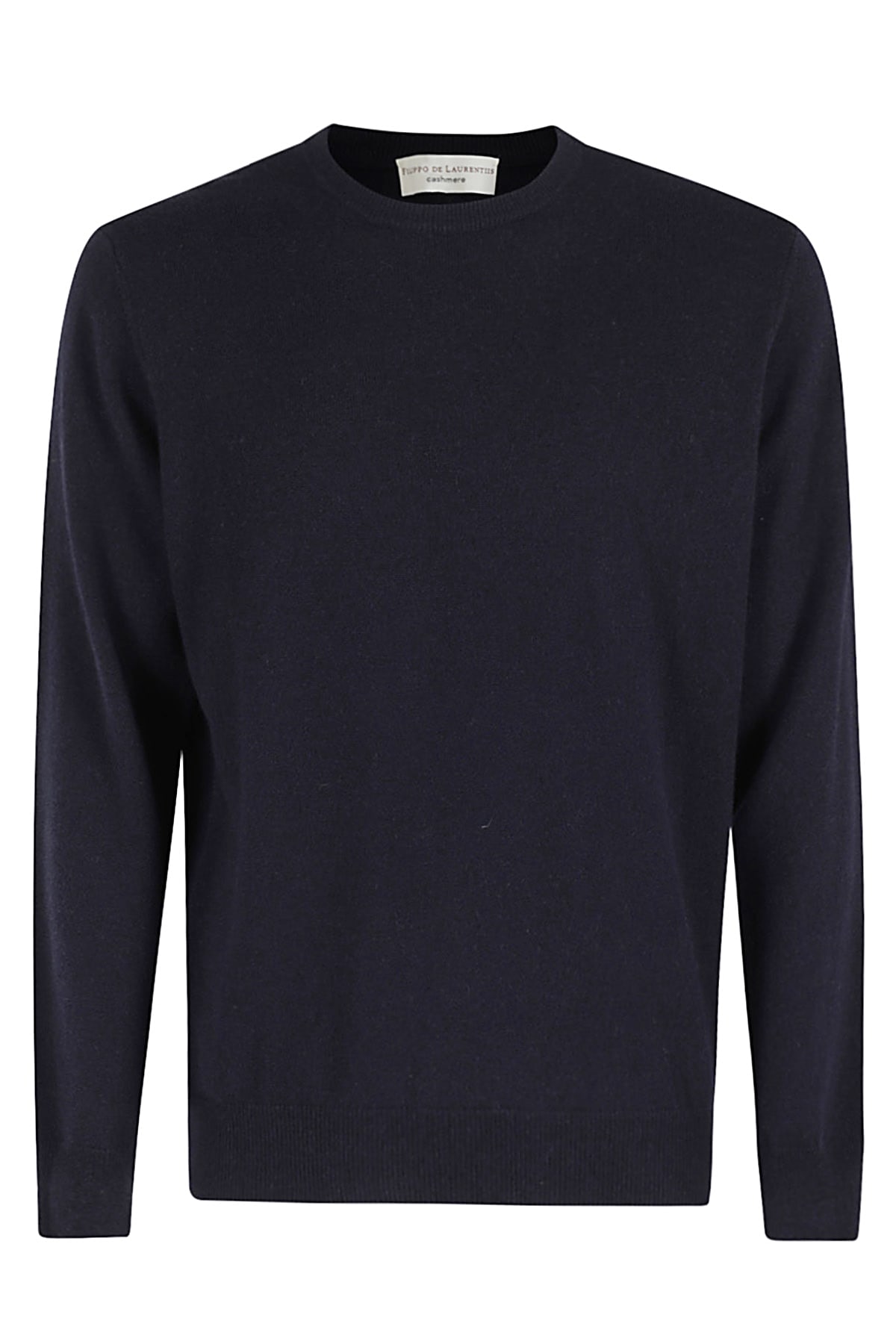 Shop Filippo De Laurentiis Girocollo ml Cashmere In Blu