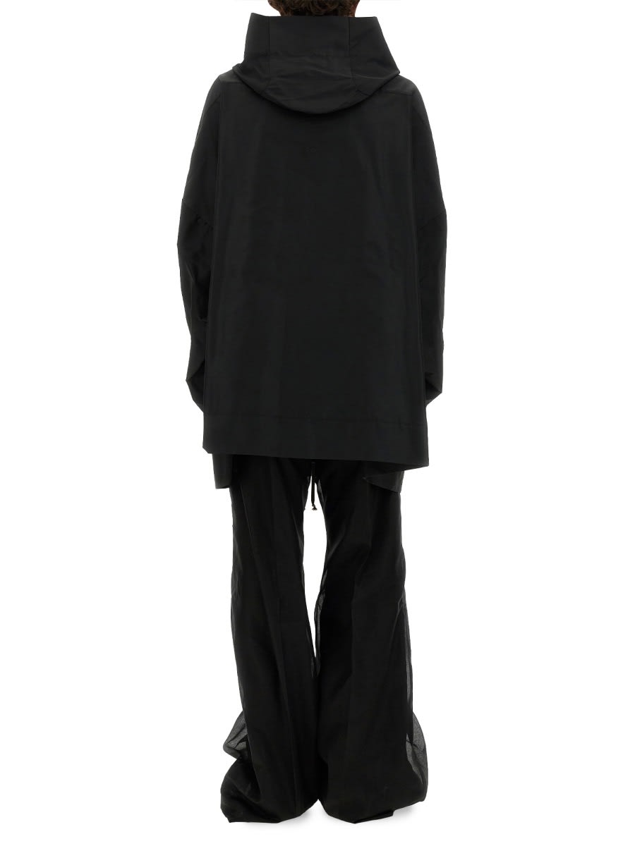 Shop Rick Owens Jumbo Peter Coat In Black