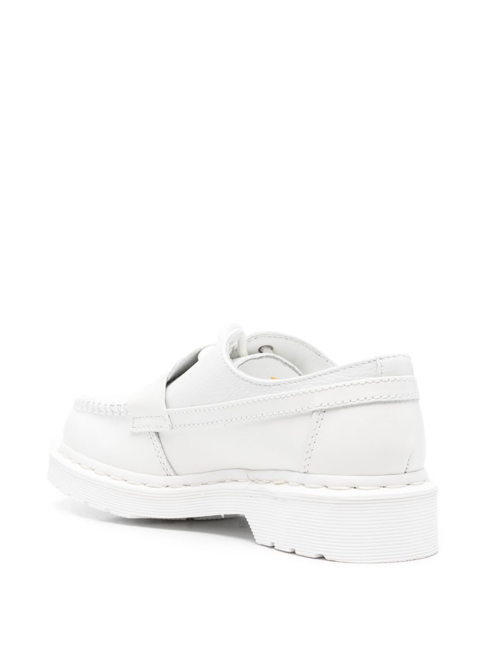 Mm6 Maison Margiela X Dr. Martens Leather Moccasin Loafers In White