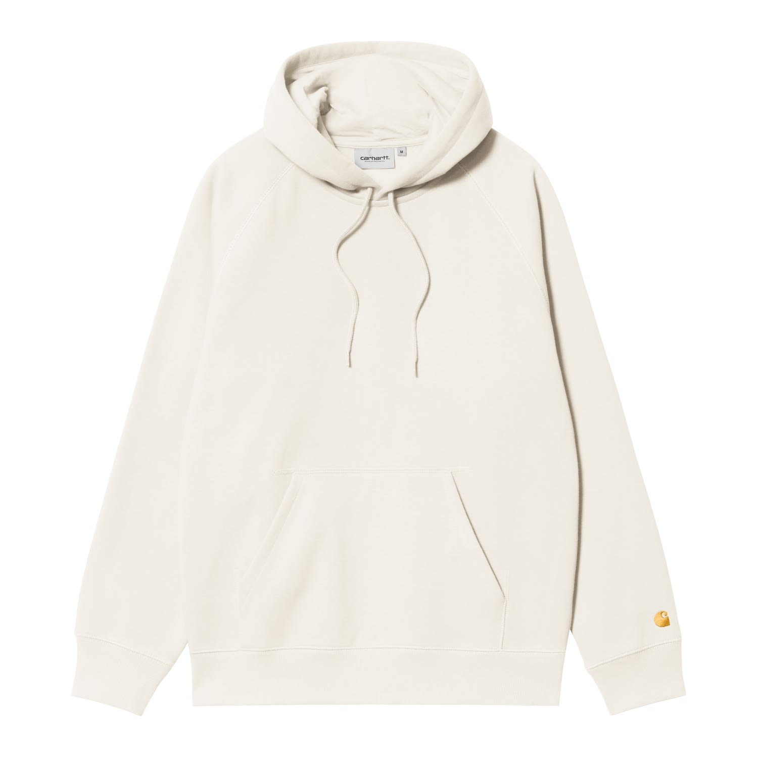 Carhartt Hooded Chase Sweat In Nude & Neutrals