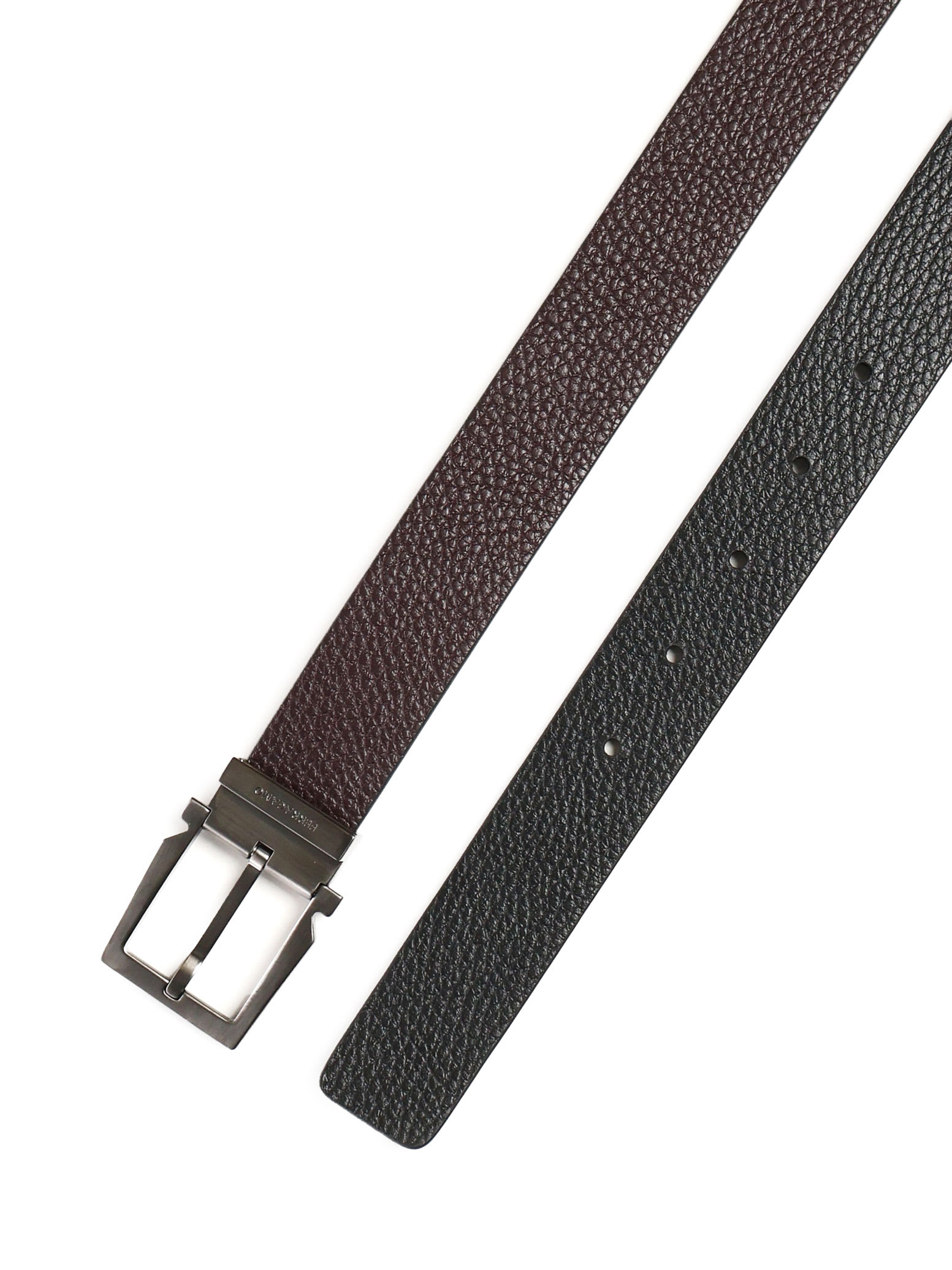 Ferragamo Reversible And Adjustable Belt In Brown