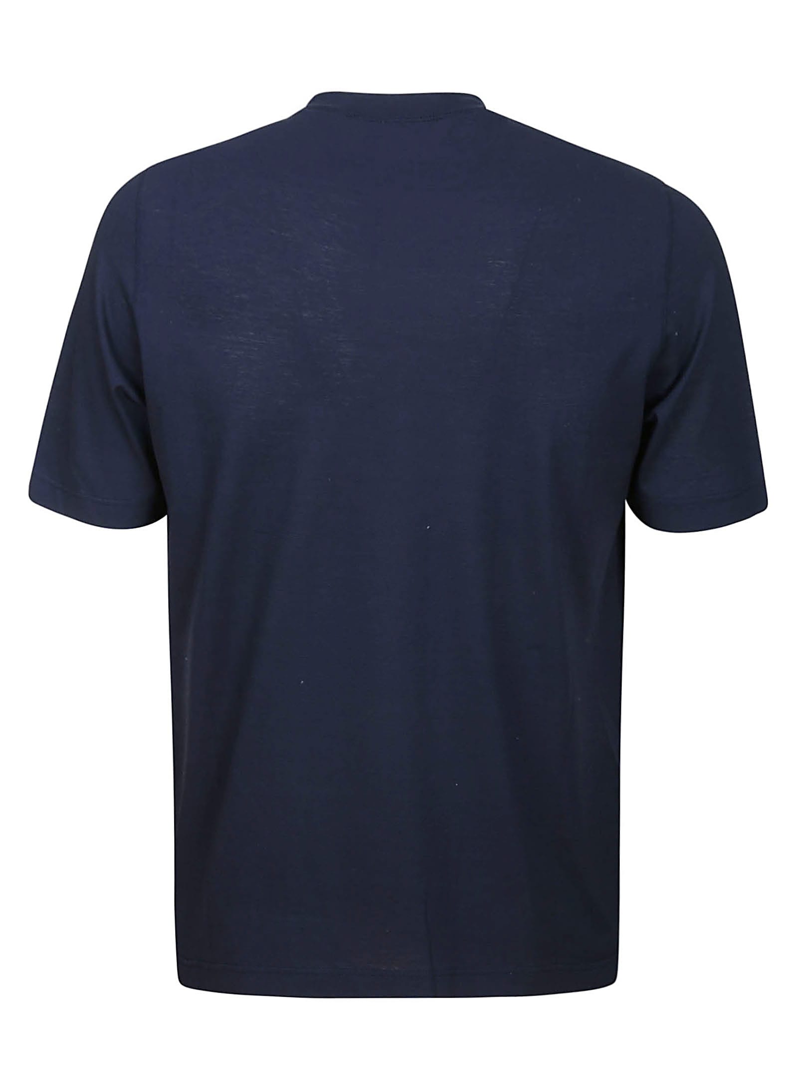 Shop Filippo De Laurentiis Tshirt In Indigo