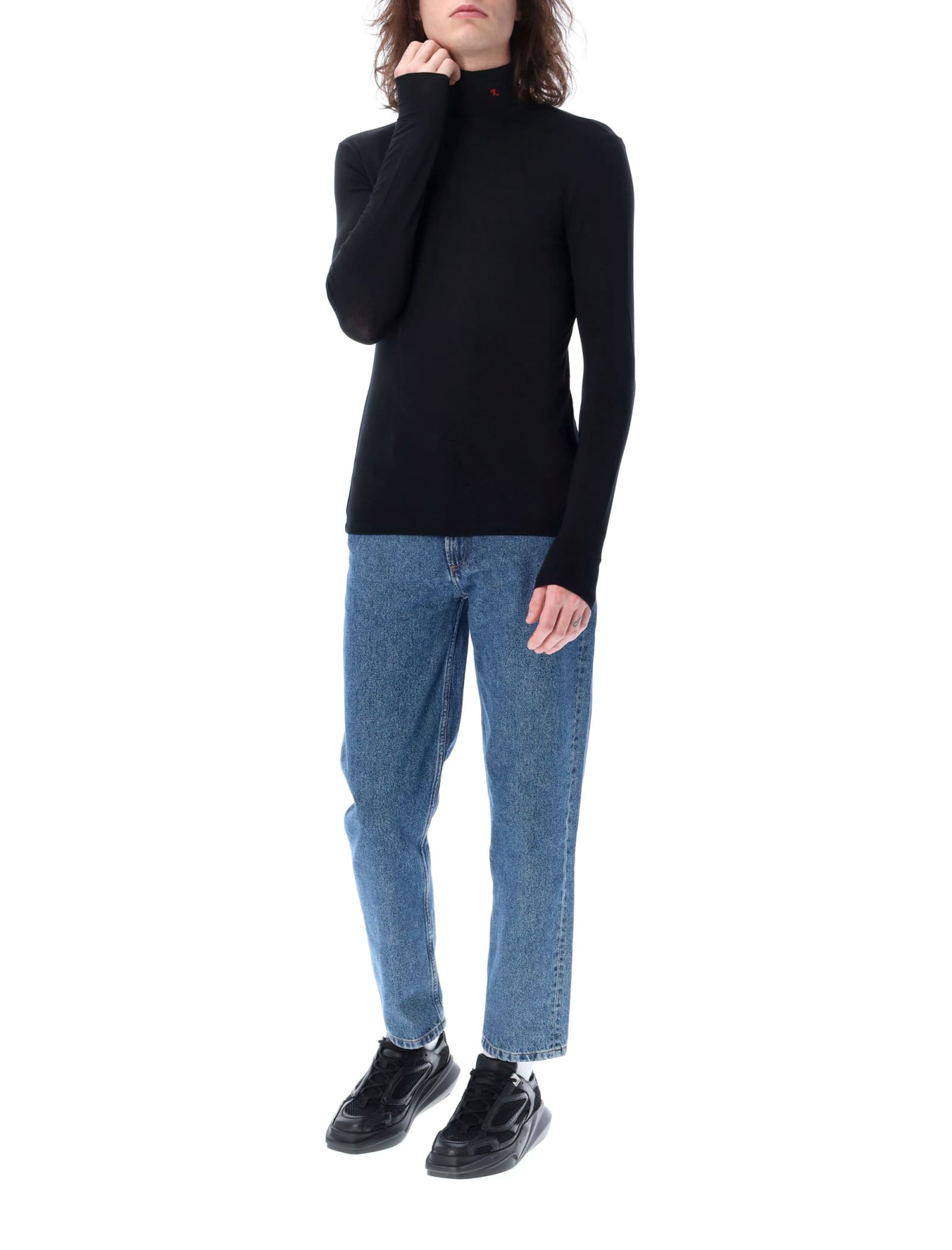 RAF SIMONS HIGH NECK R TOP