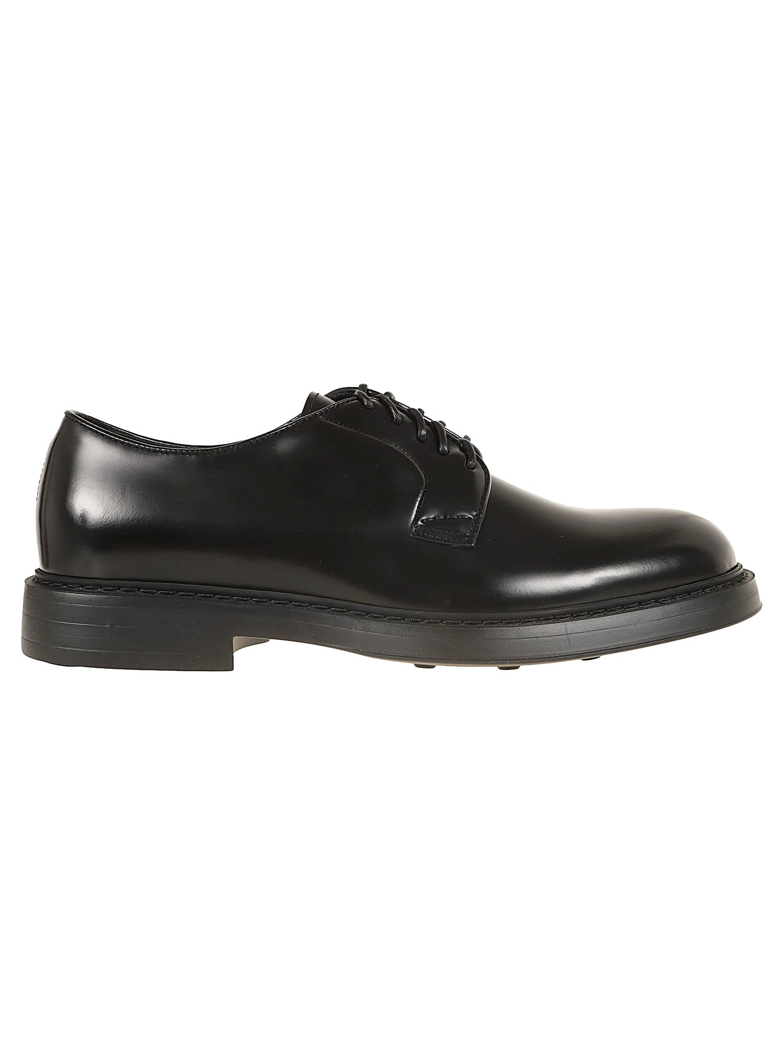 Shop Doucal's Derby In Nero