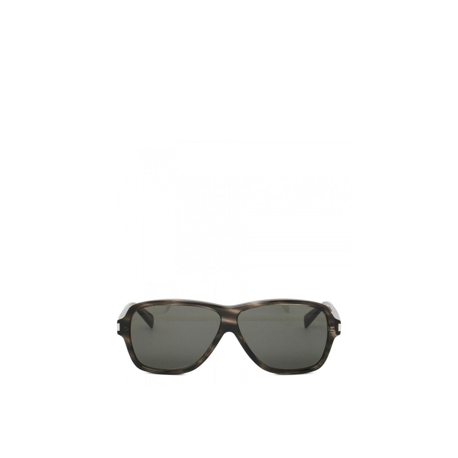 Saint Laurent 609 Aviator Sunglasses In Gray