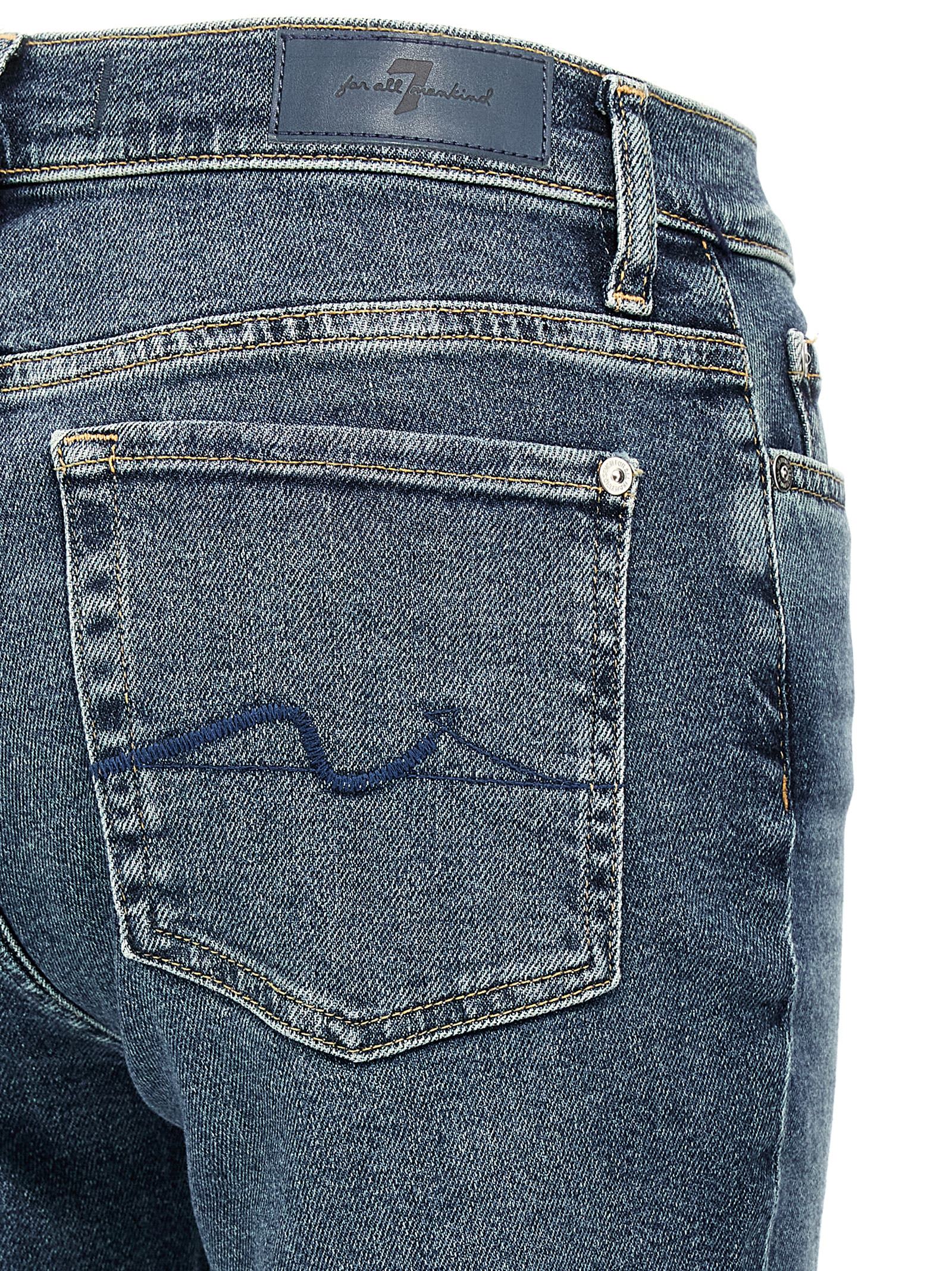 7 For All Mankind Daisy Bootcut Jeans In Blue