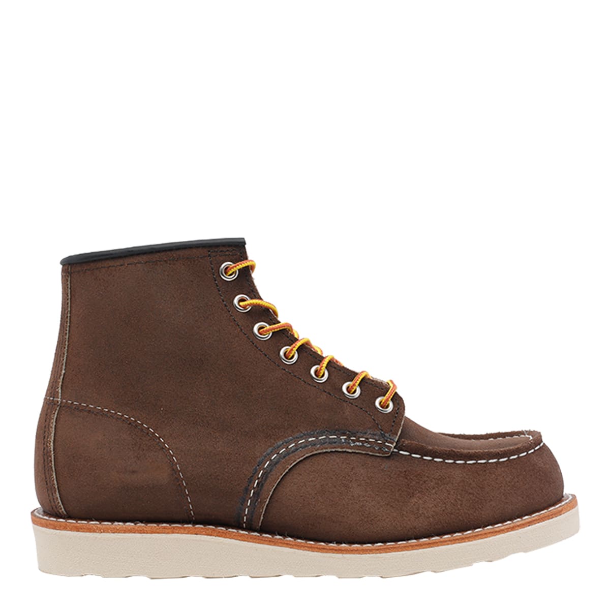 Red Wing Classic Moc Laced Shoes In Brown