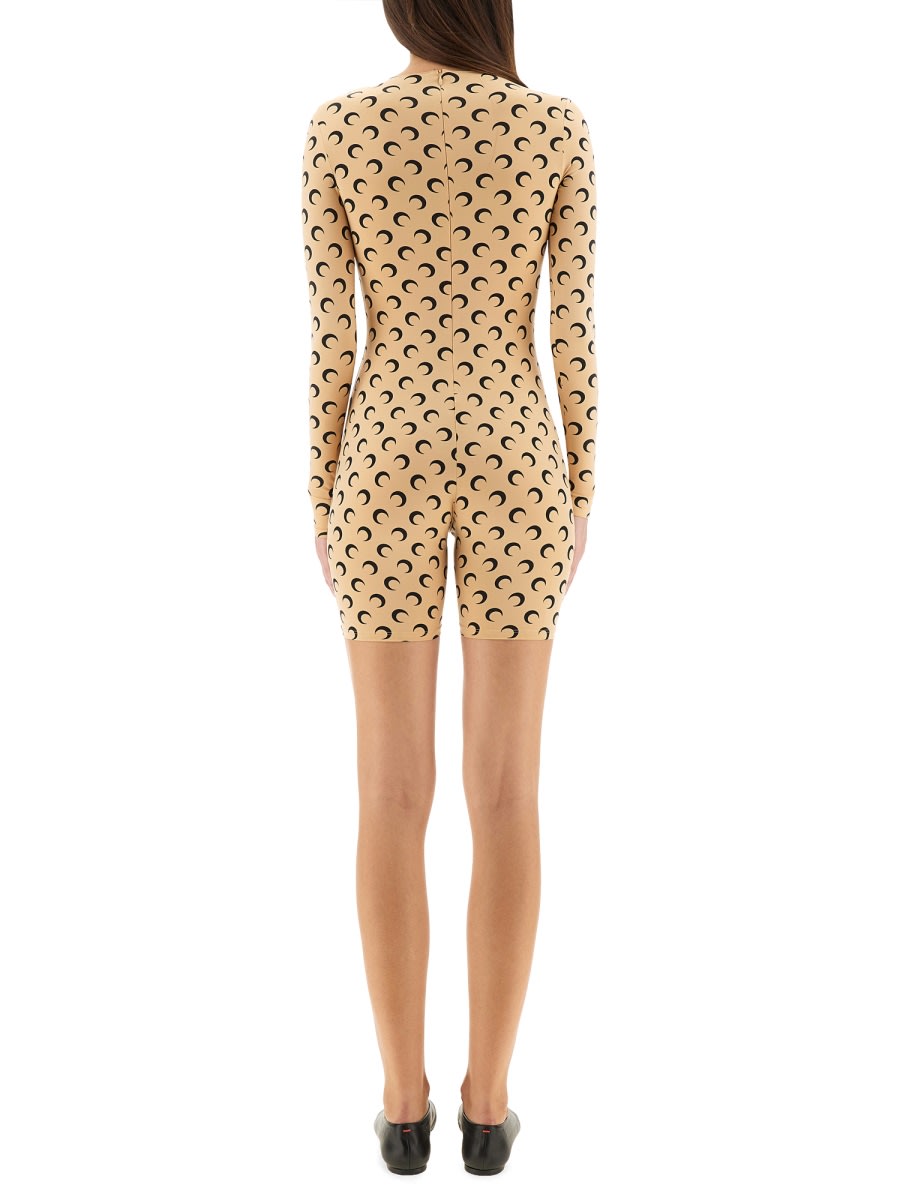 Marine Serre Moon Suit In Neutral