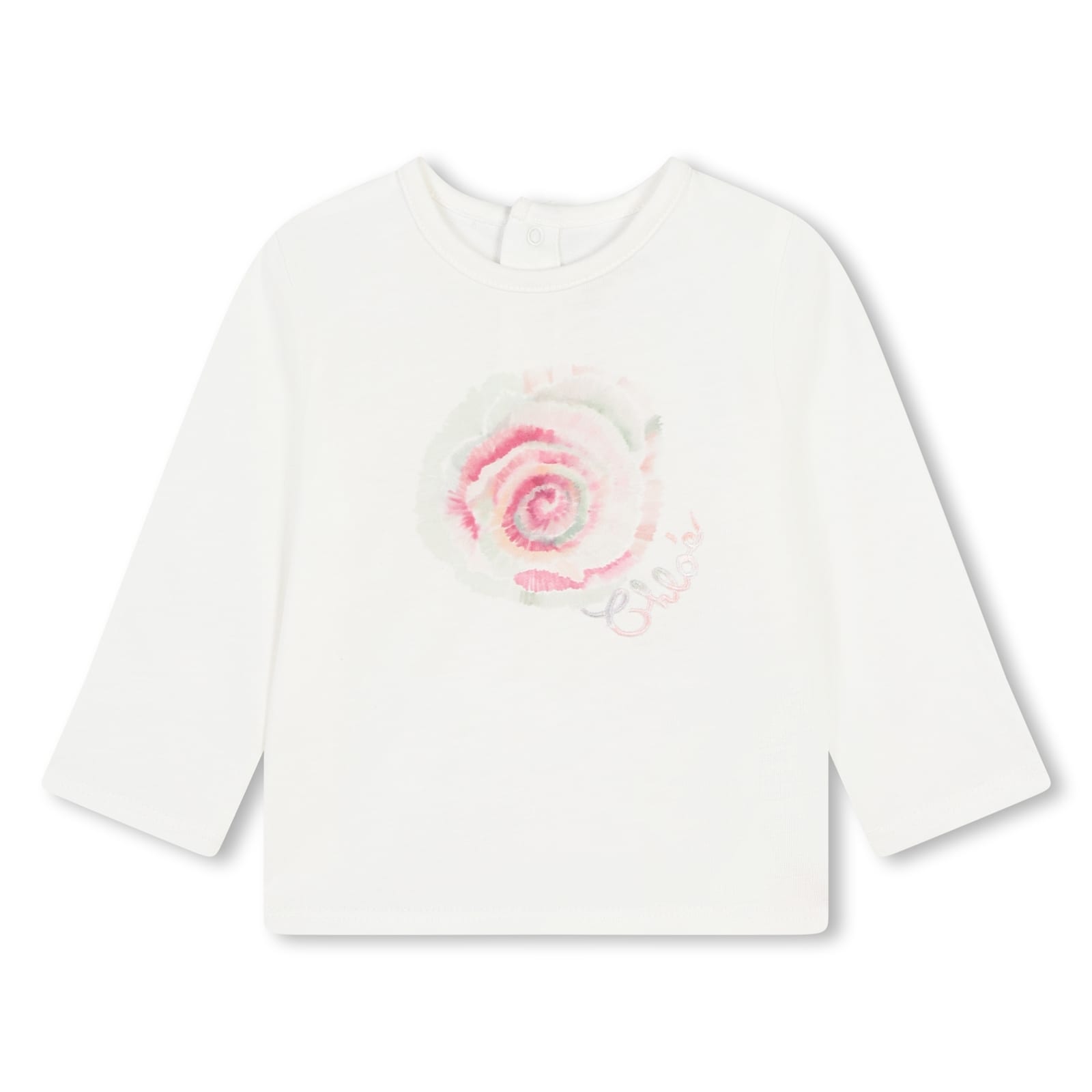 CHLOÉ T-SHIRT CON STAMPA 