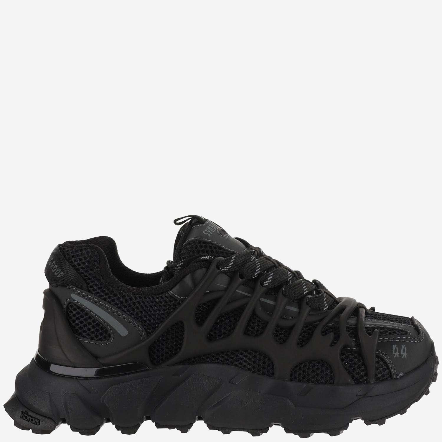 Shop 44 Label Group Symbiont 2 Chunky Sneakers In Black