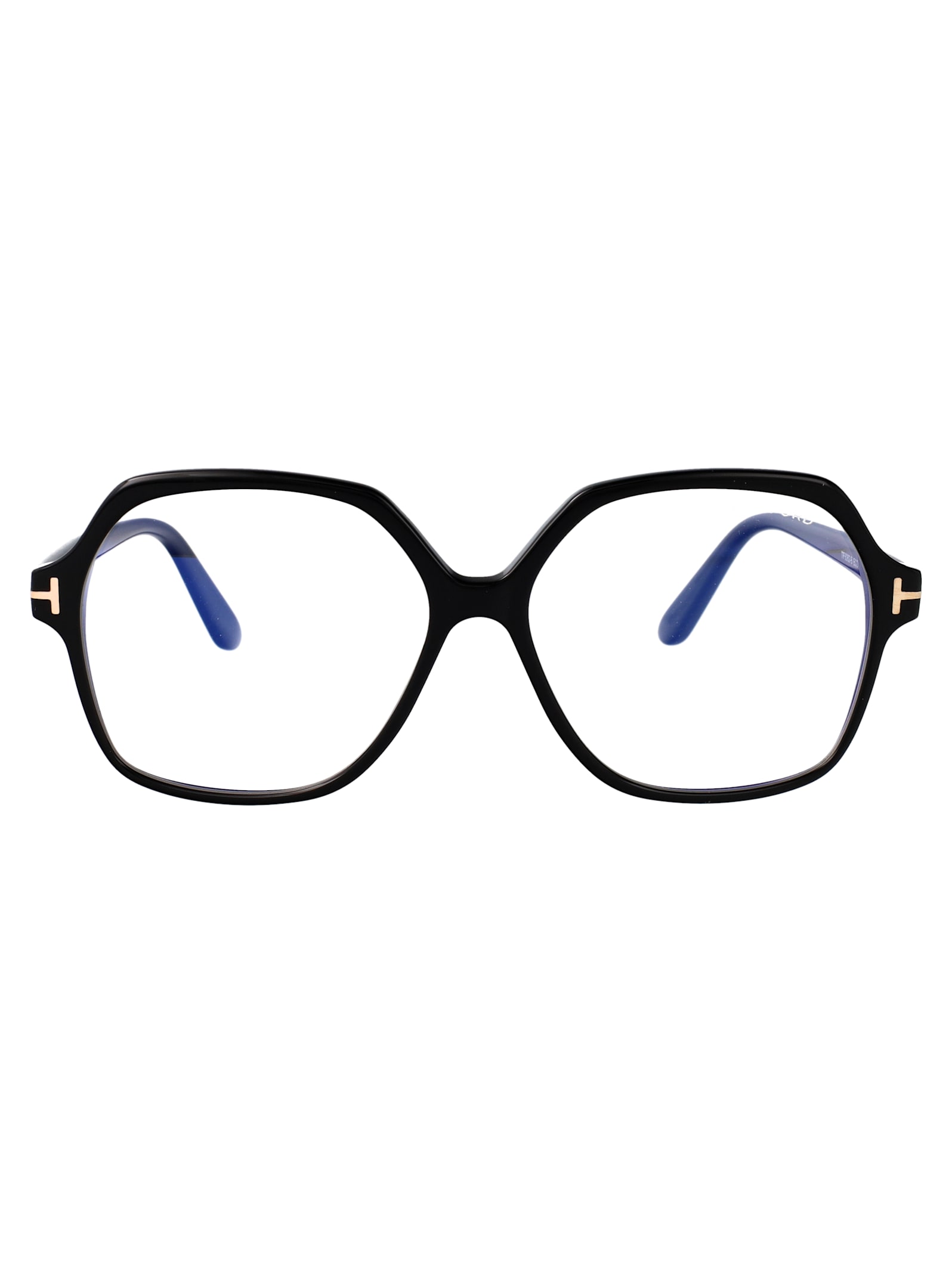 Tom Ford Nero Lucido Acetate Glasses In Black