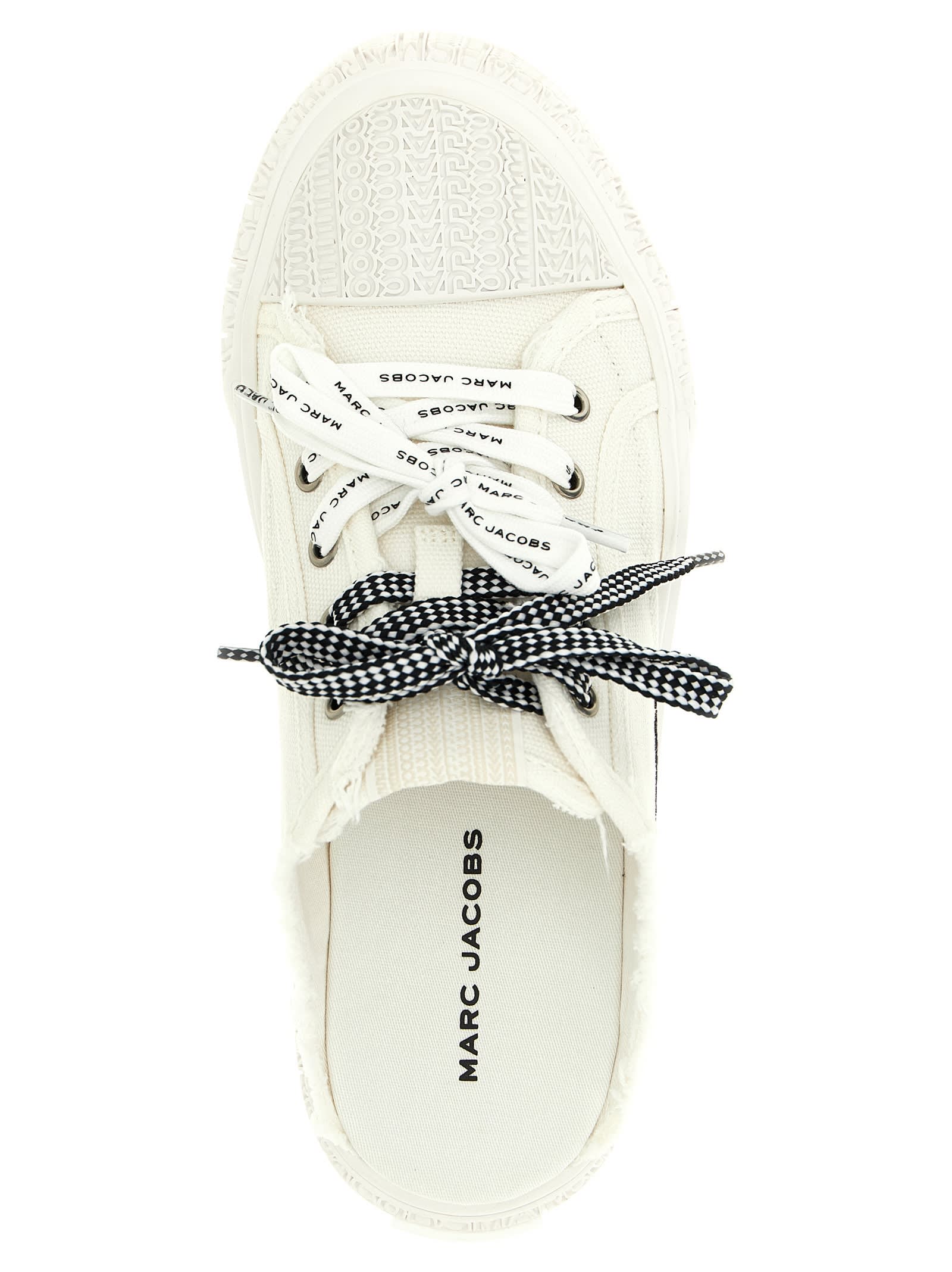 Marc Jacobs The Sneaker Mule Sneakers In White