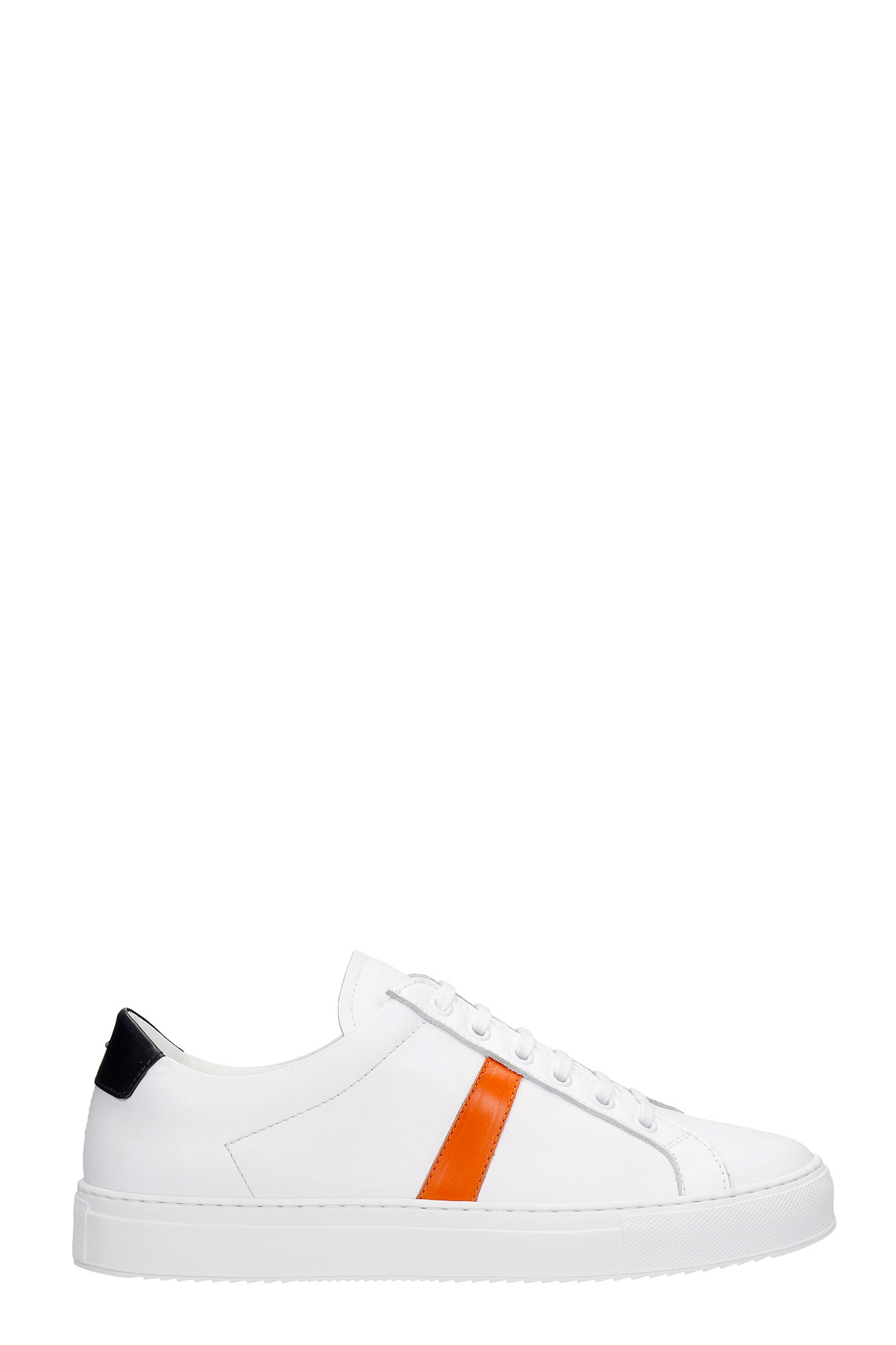 Low Brand Roland Sneakers In White Leather
