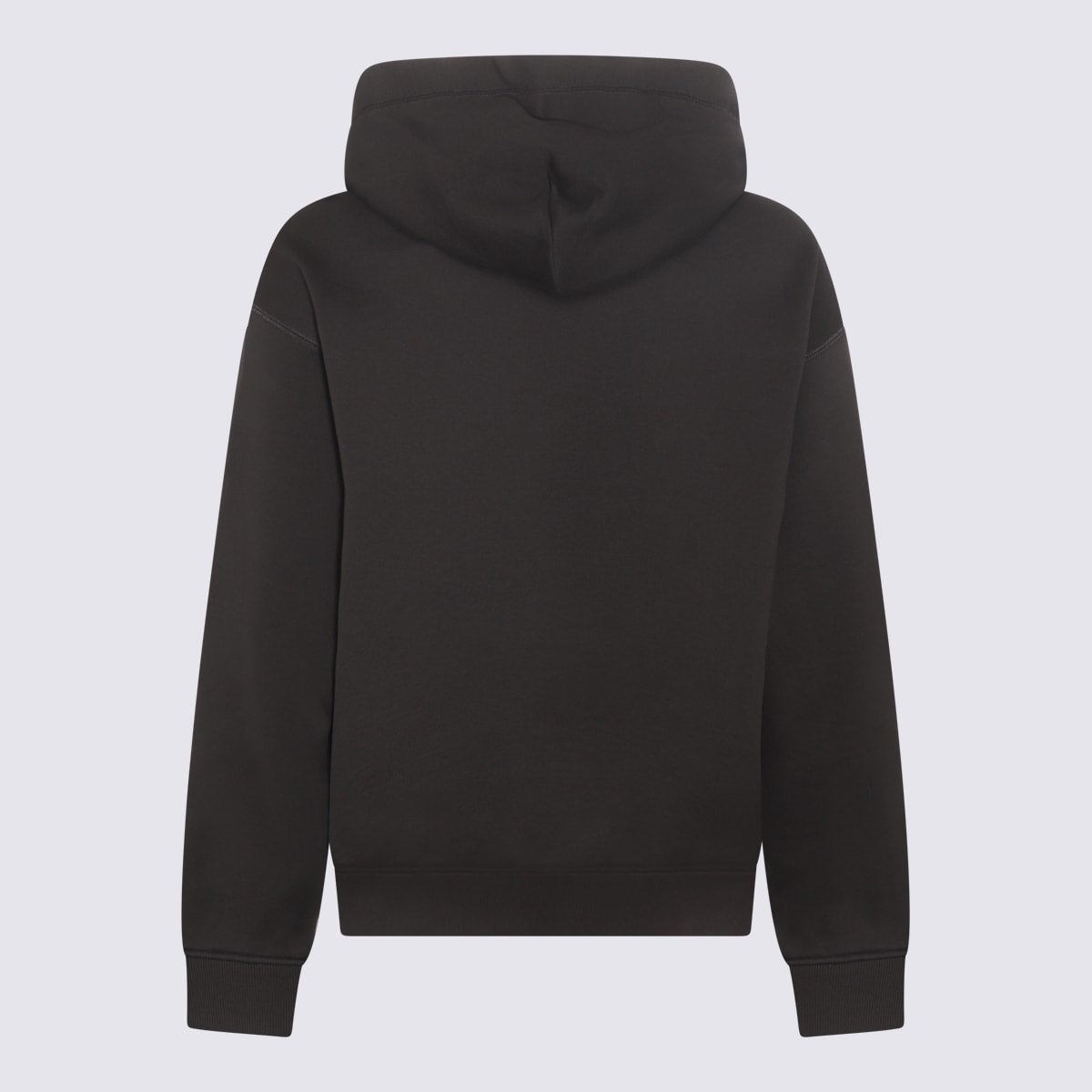 Shop Dolce & Gabbana Black Cotton Essentials Sweatshirt