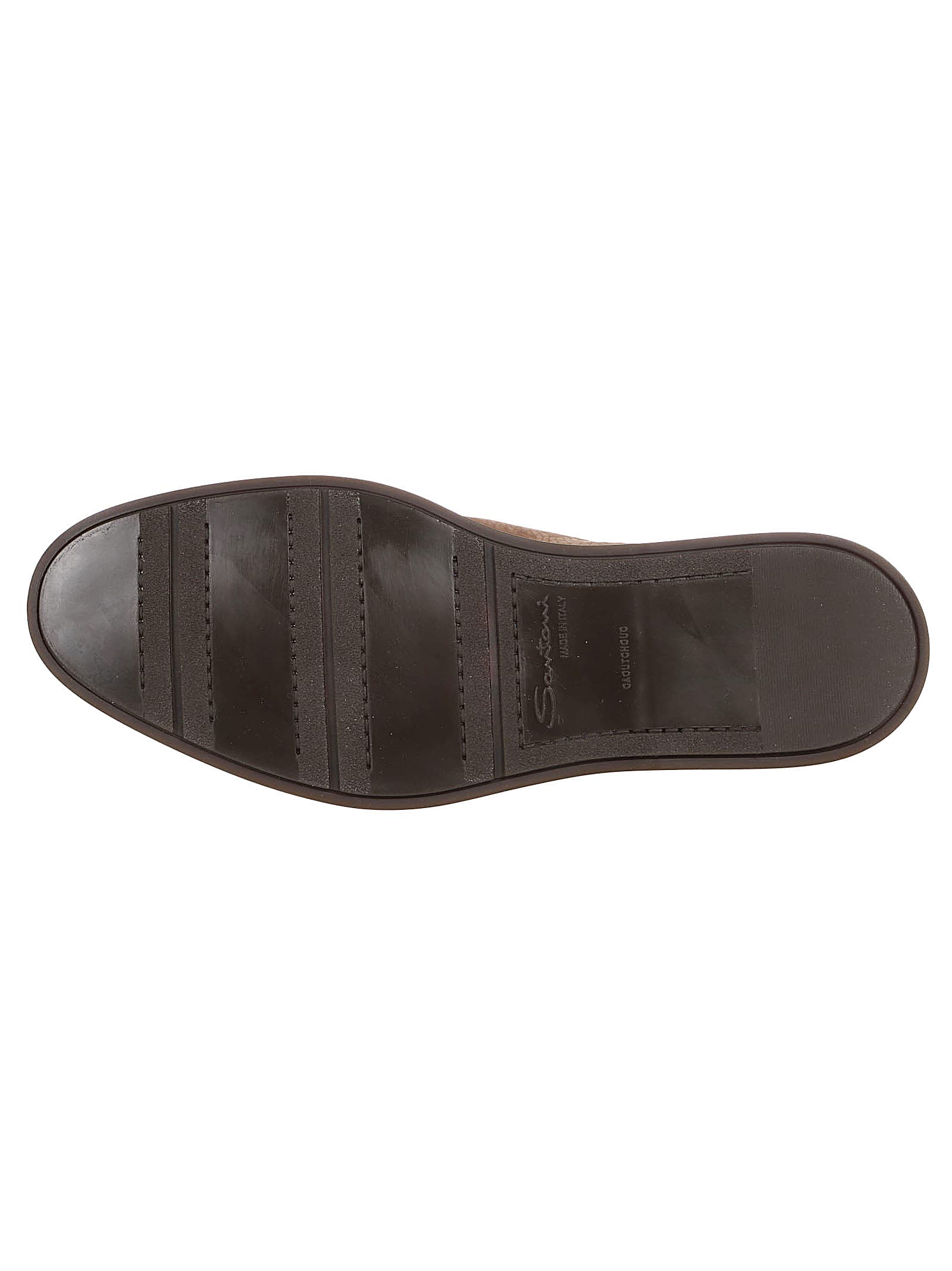 Shop Santoni Dragon Slip-on Loafers In Brown