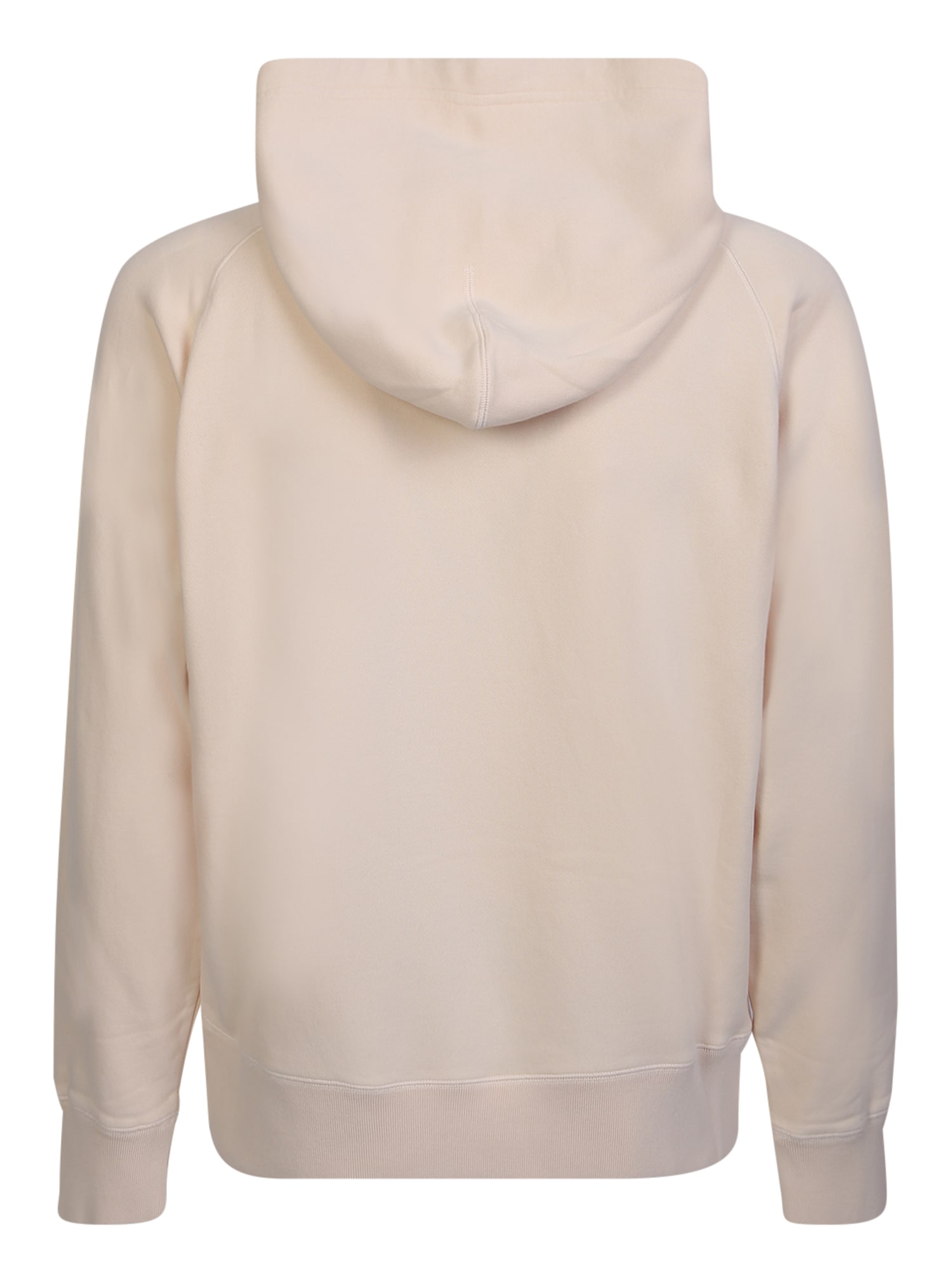 Shop Tom Ford Cream Hoodie In White