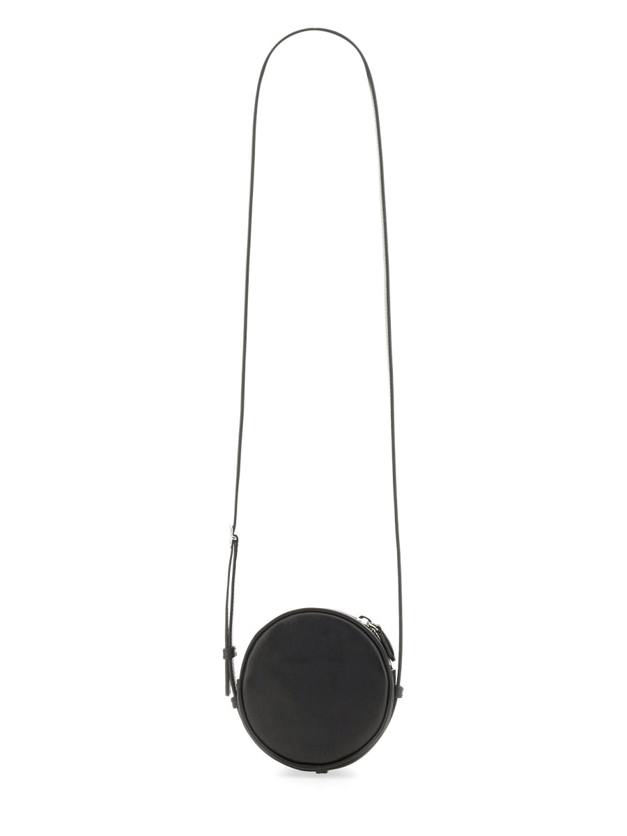 Shop Courrèges Small Bag Reedition Circle In Black