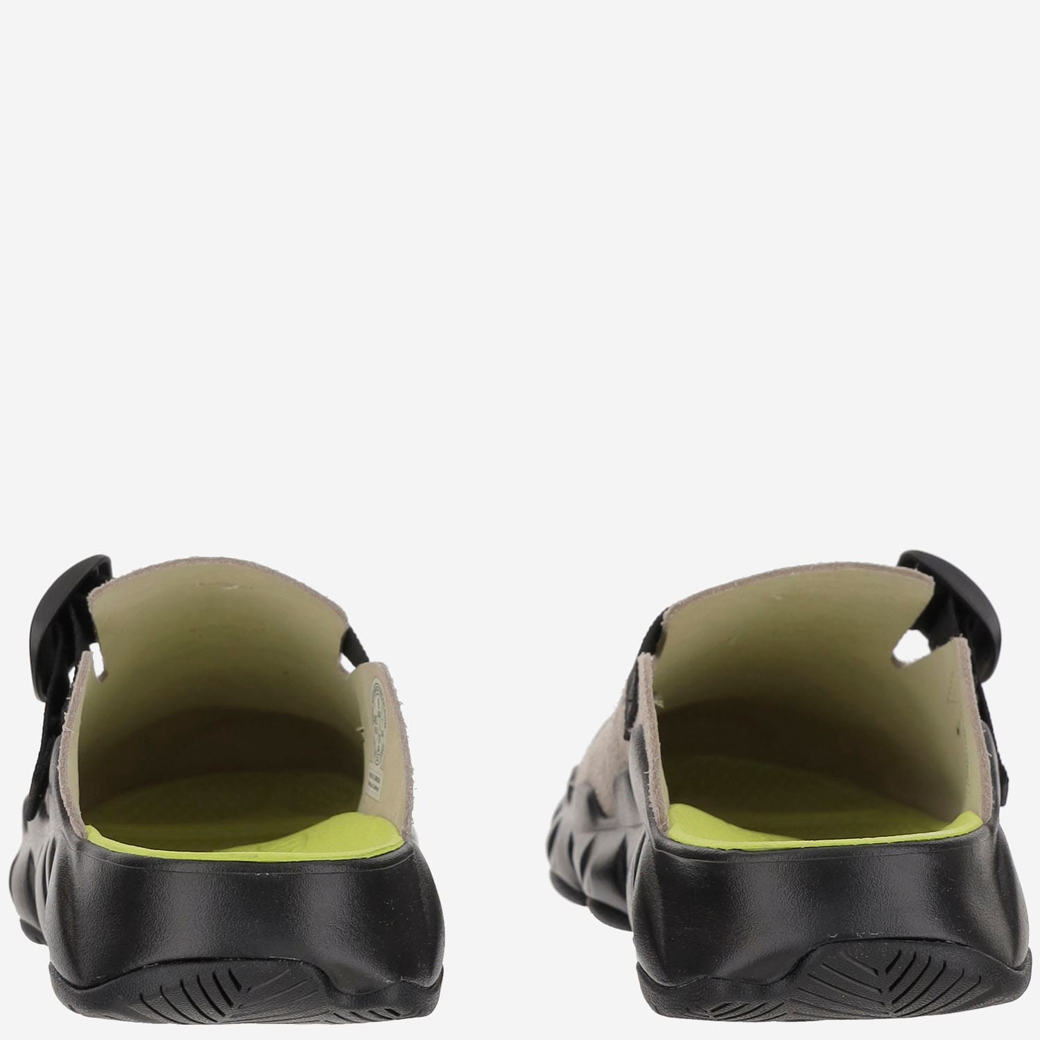 Keen Beige Slip On Sandals In Gray