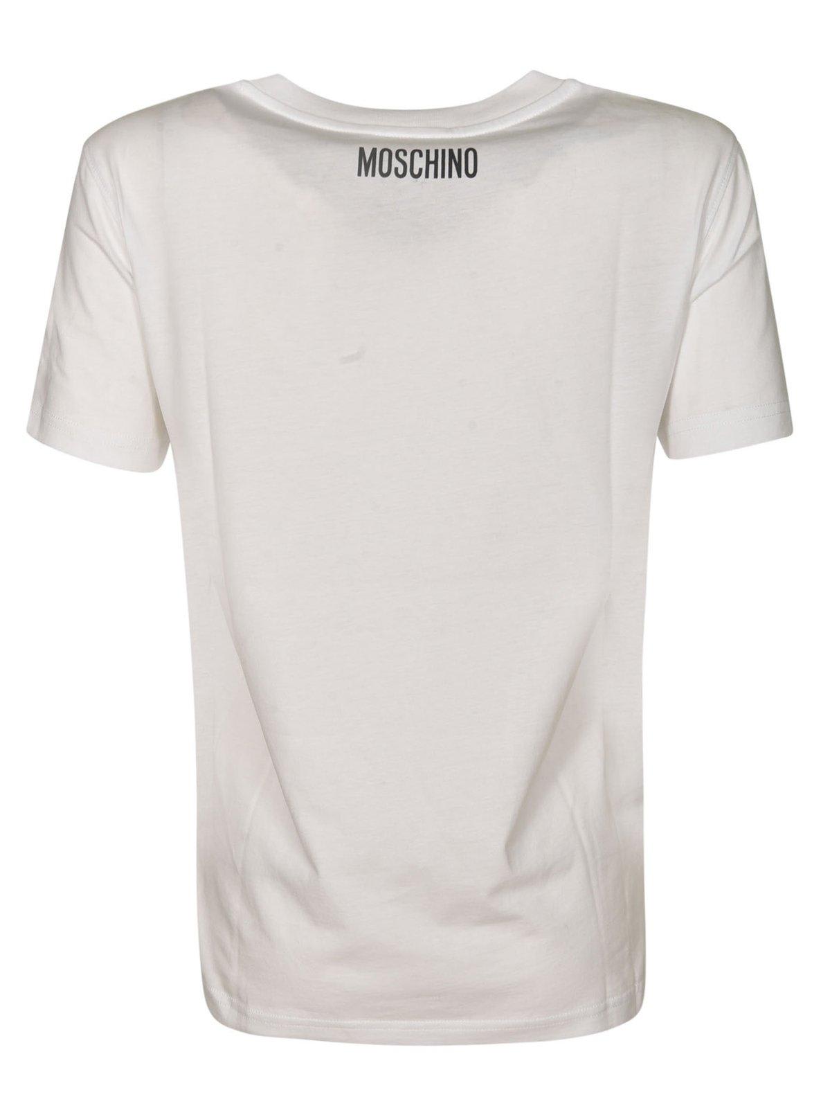 Moschino Slogan-printed Crewneck T-shirt