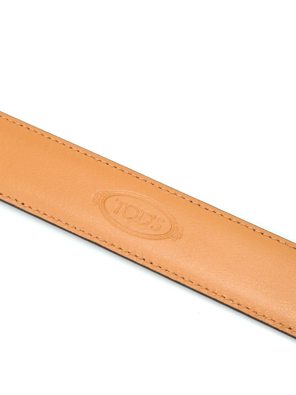 TOD'S CLASSIC LEATHER BELT 