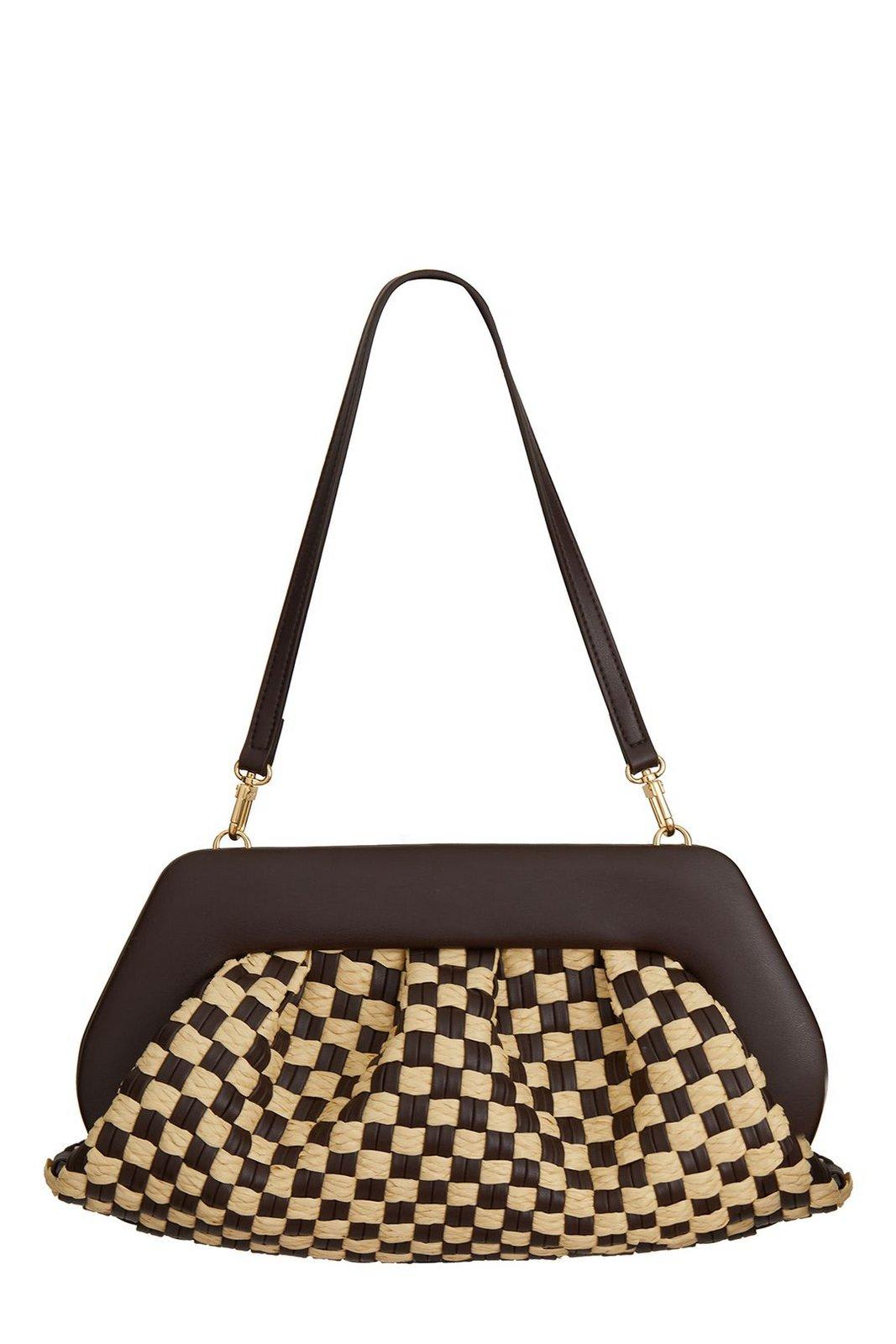 Themoirè Emera Weaved Clutch Bag
