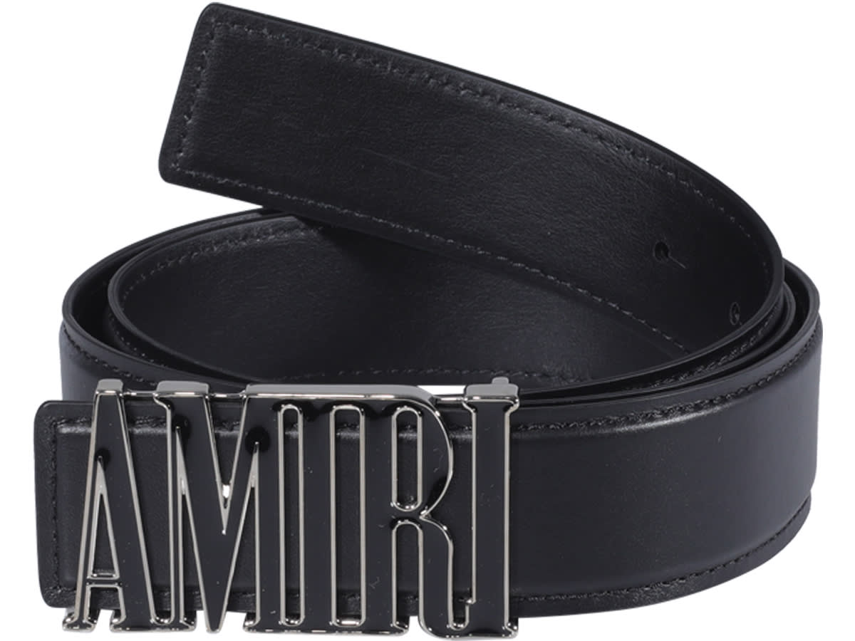Amiri Logo Belt