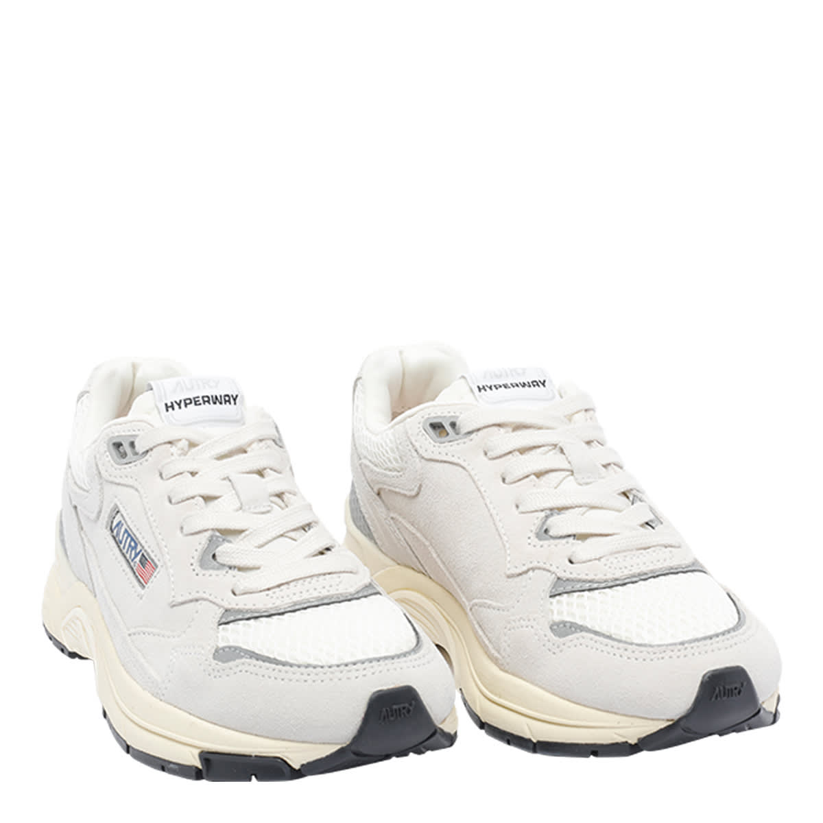 Autry White Medalist Sneakers In White
