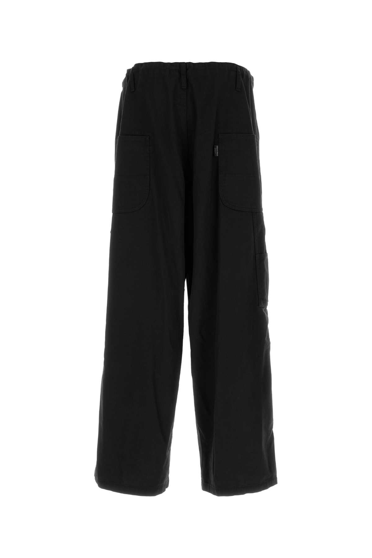 Yohji Yamamoto Drawstring-waist Trousers In Blue