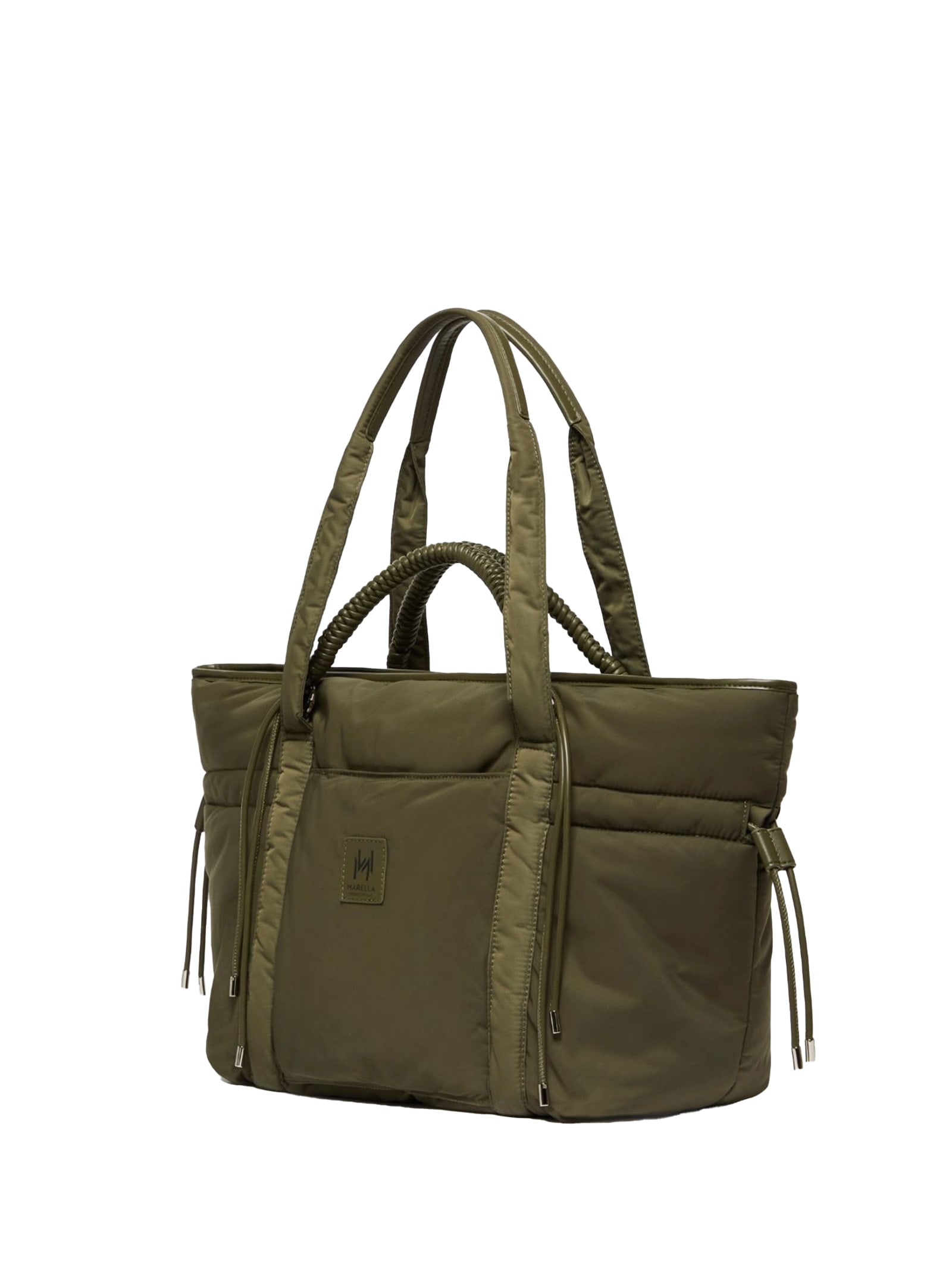 Marella Igloo Tote Bag In Green