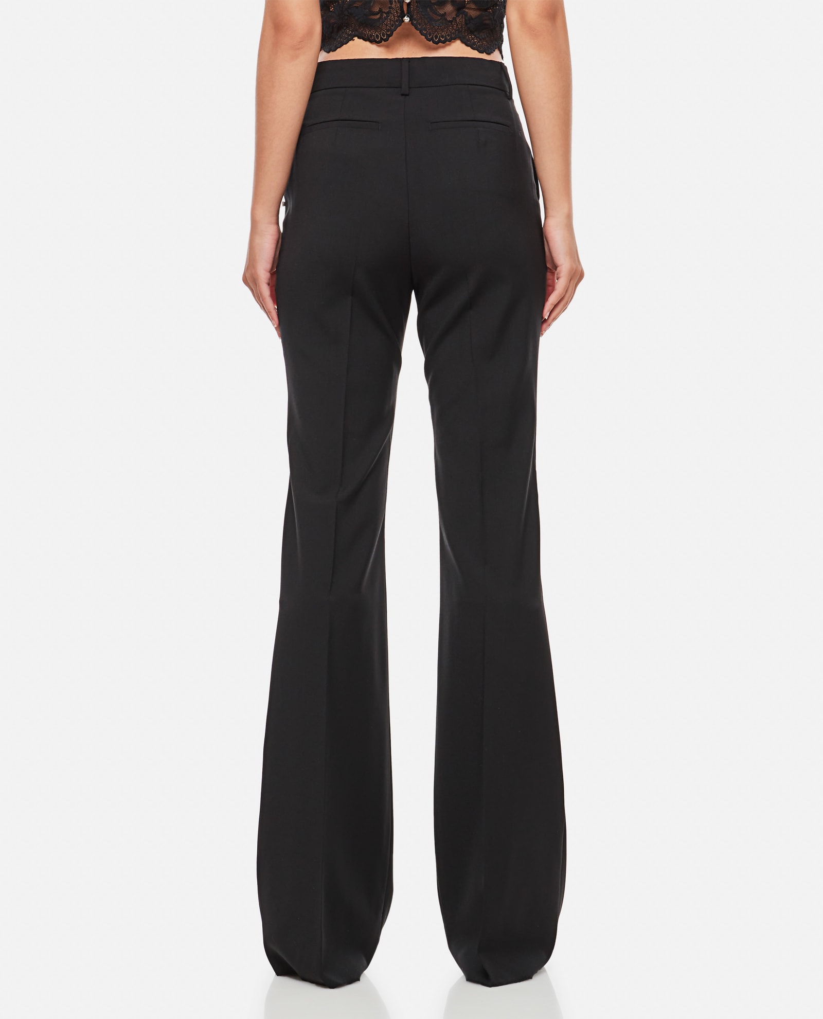 SPORTMAX HANGAR FLARED TROUSERS 