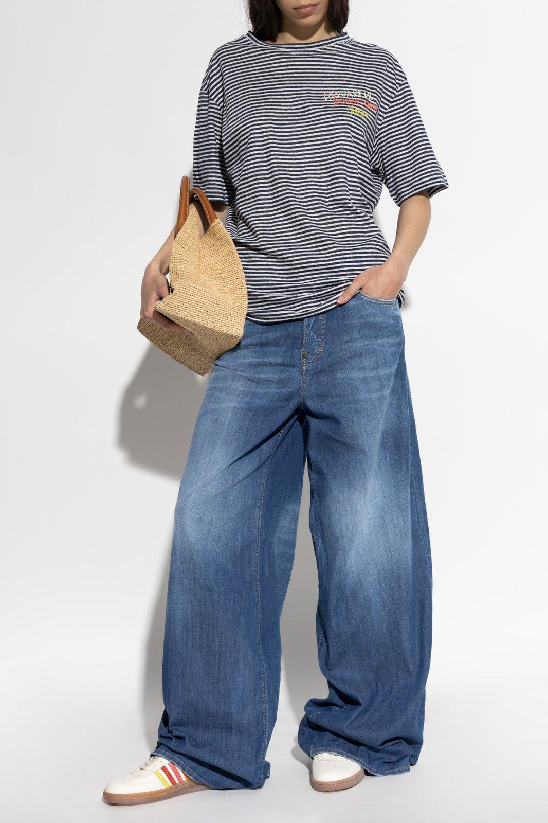 Shop Dsquared2 Summer Lovers Medium Wash Traveller Jeans