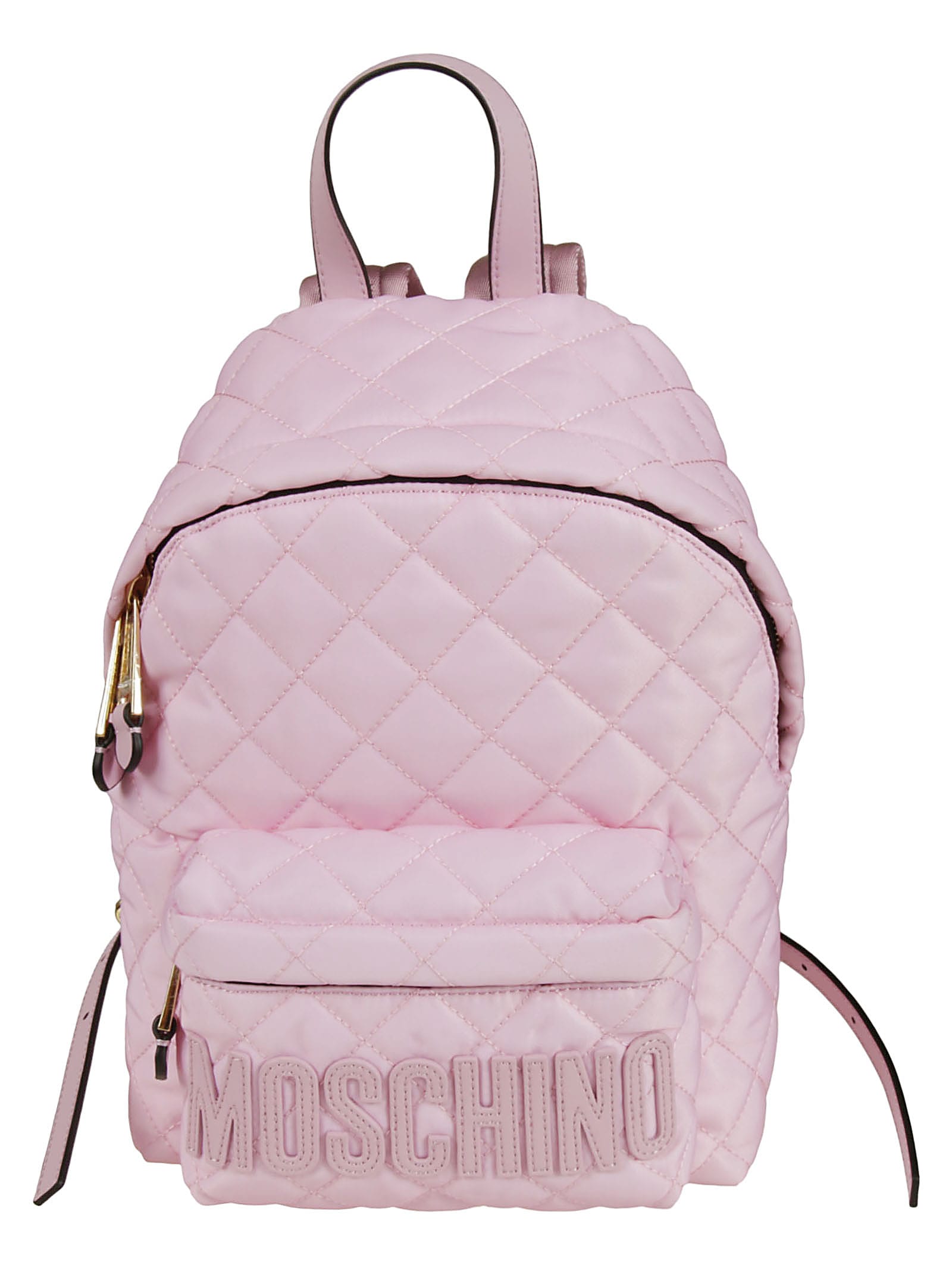 moschino pink backpack