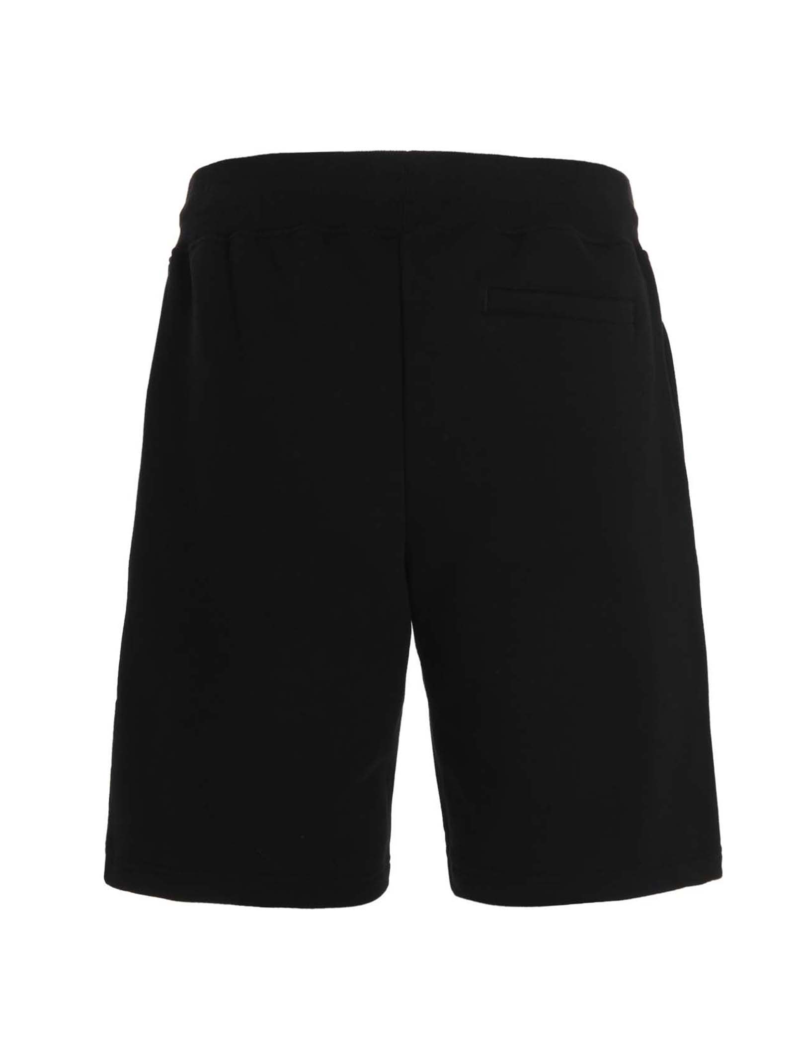 Shop A-cold-wall* Logo Bermuda Shorts In Black