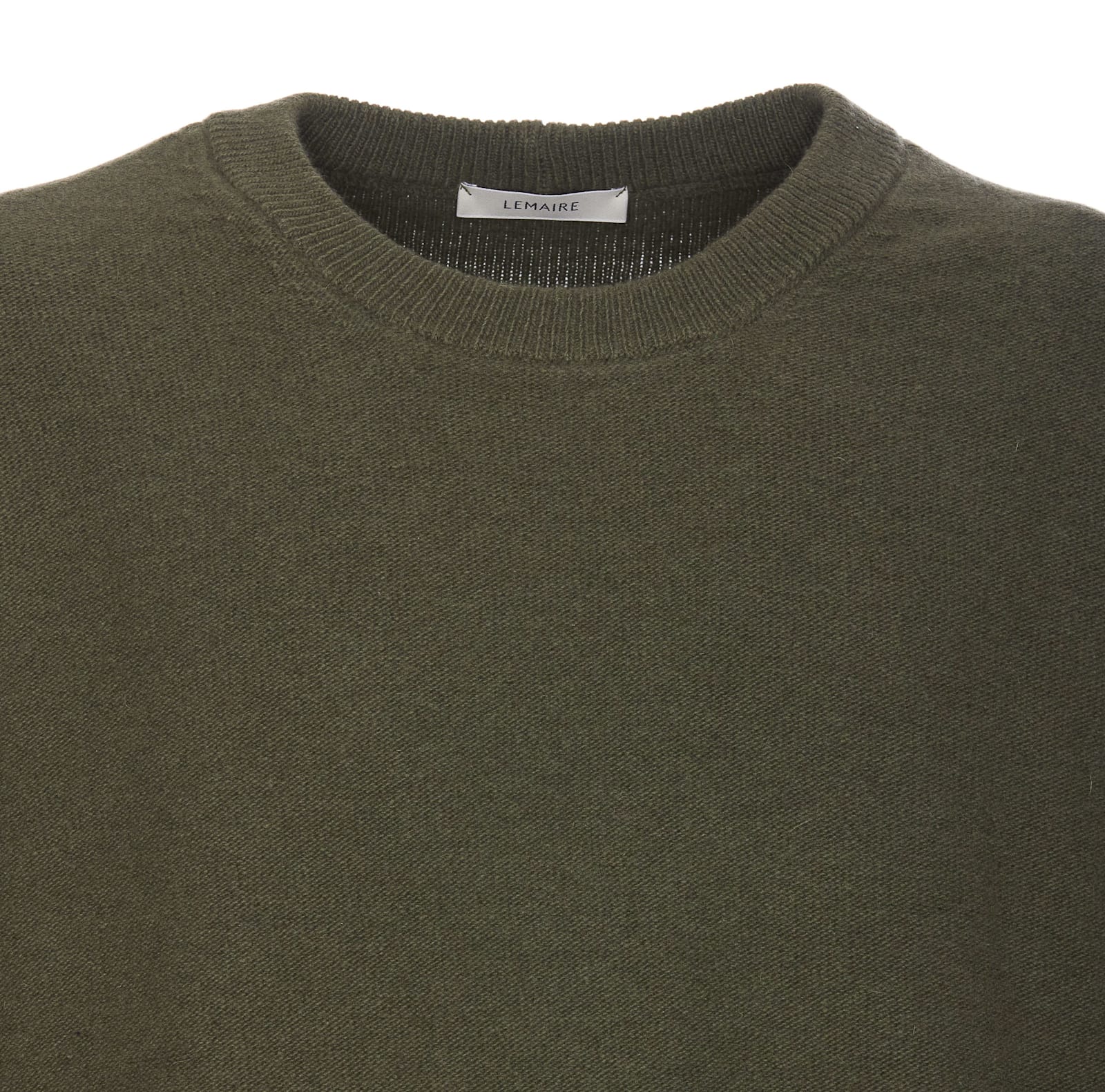 Shop Lemaire Sweater In Green