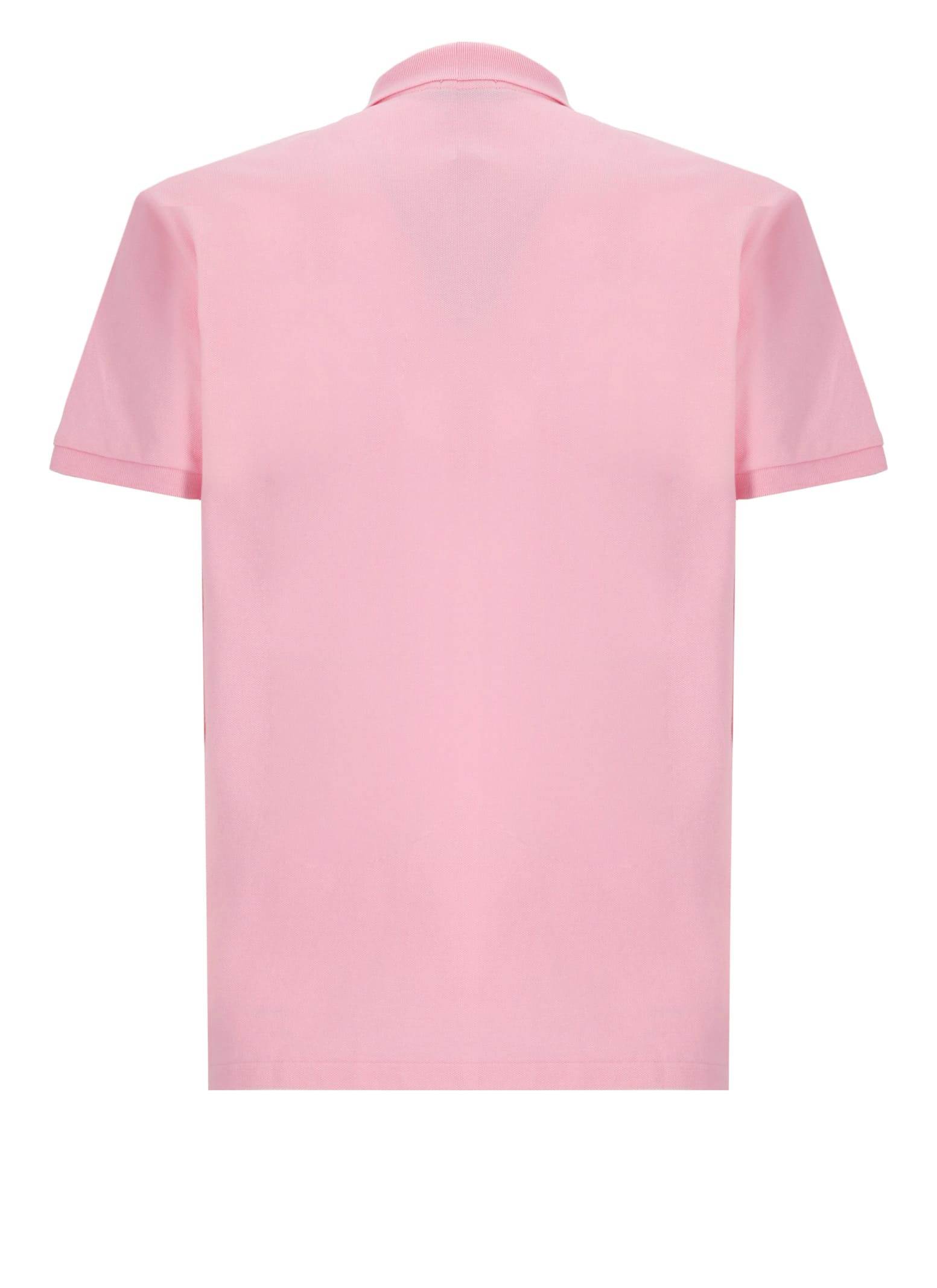 Shop Ralph Lauren Polo Shirt With Pony In Pink