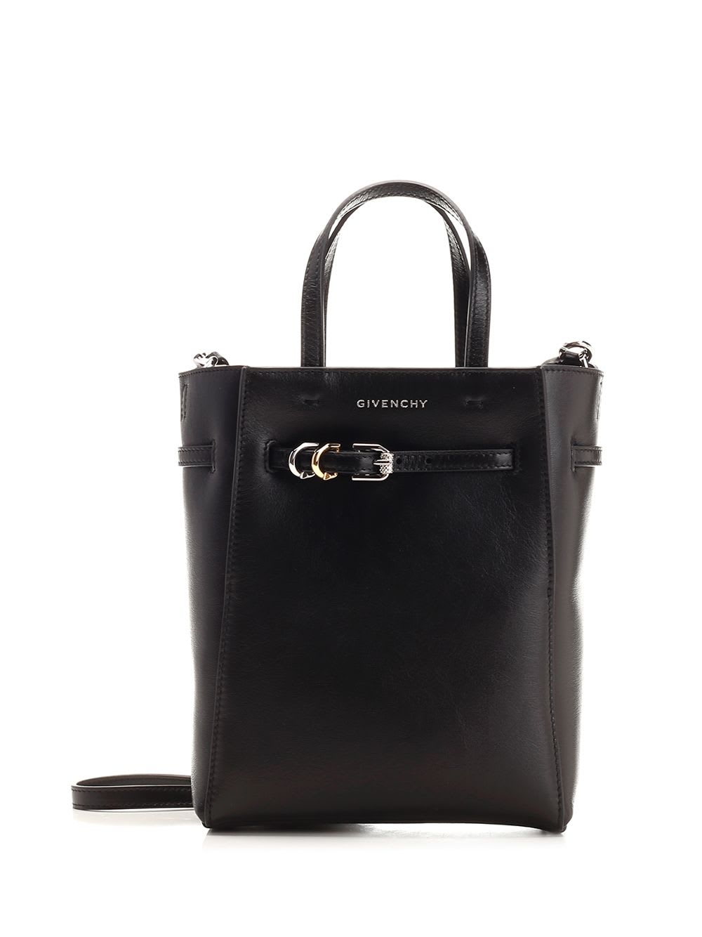 Shop Givenchy Voyou Mini Tote In Black