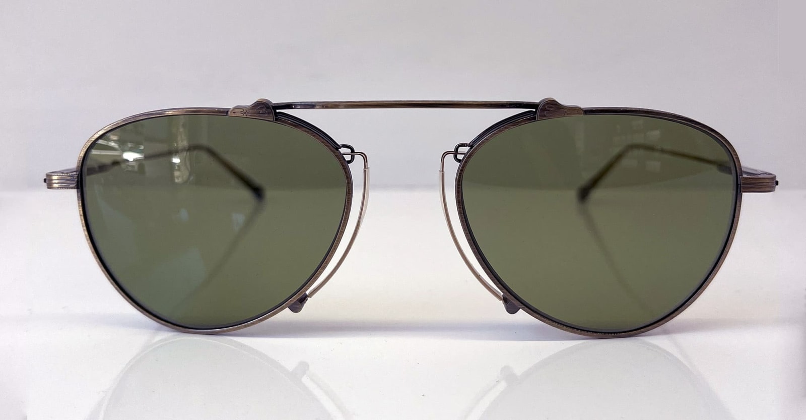 M3130 - Antique Gold Sunglasses