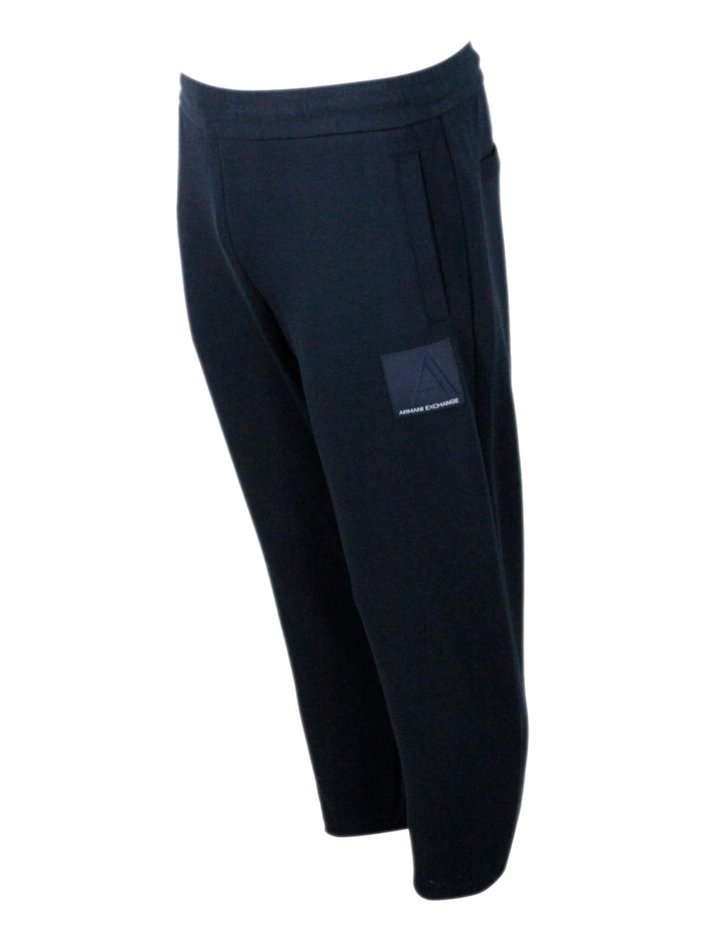 Shop Armani Exchange Pants In Blue