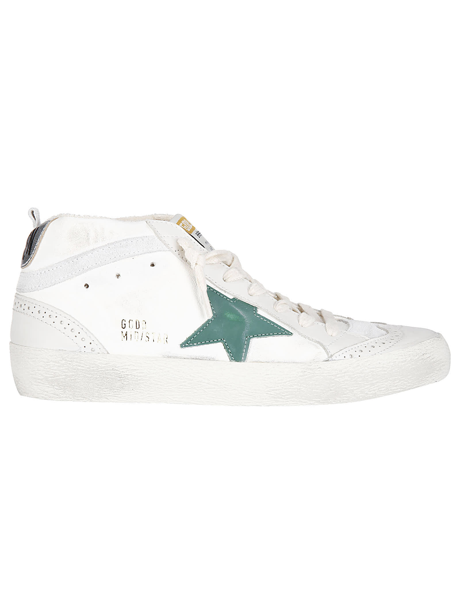 Golden Goose Mid Star Nappa Upper Leather Toe