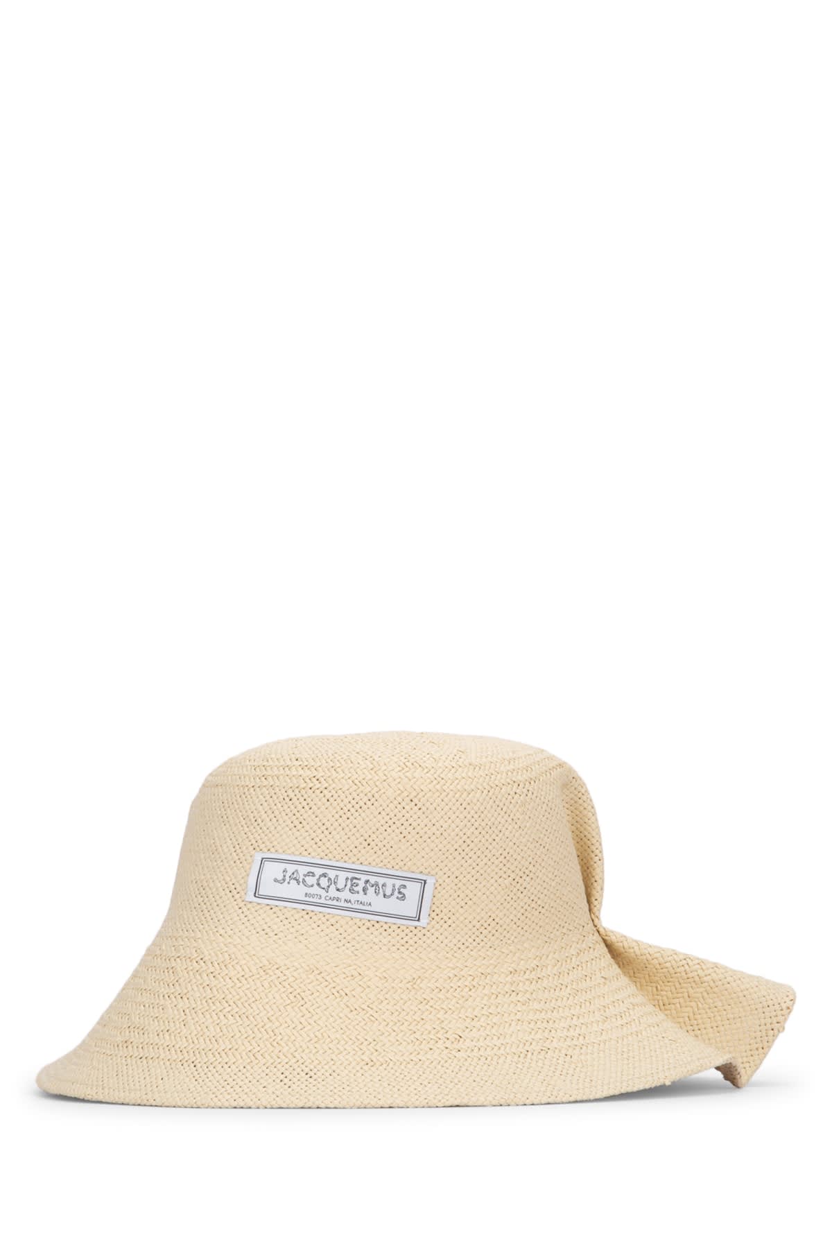 Shop Jacquemus La Chapeau Vela In Natural