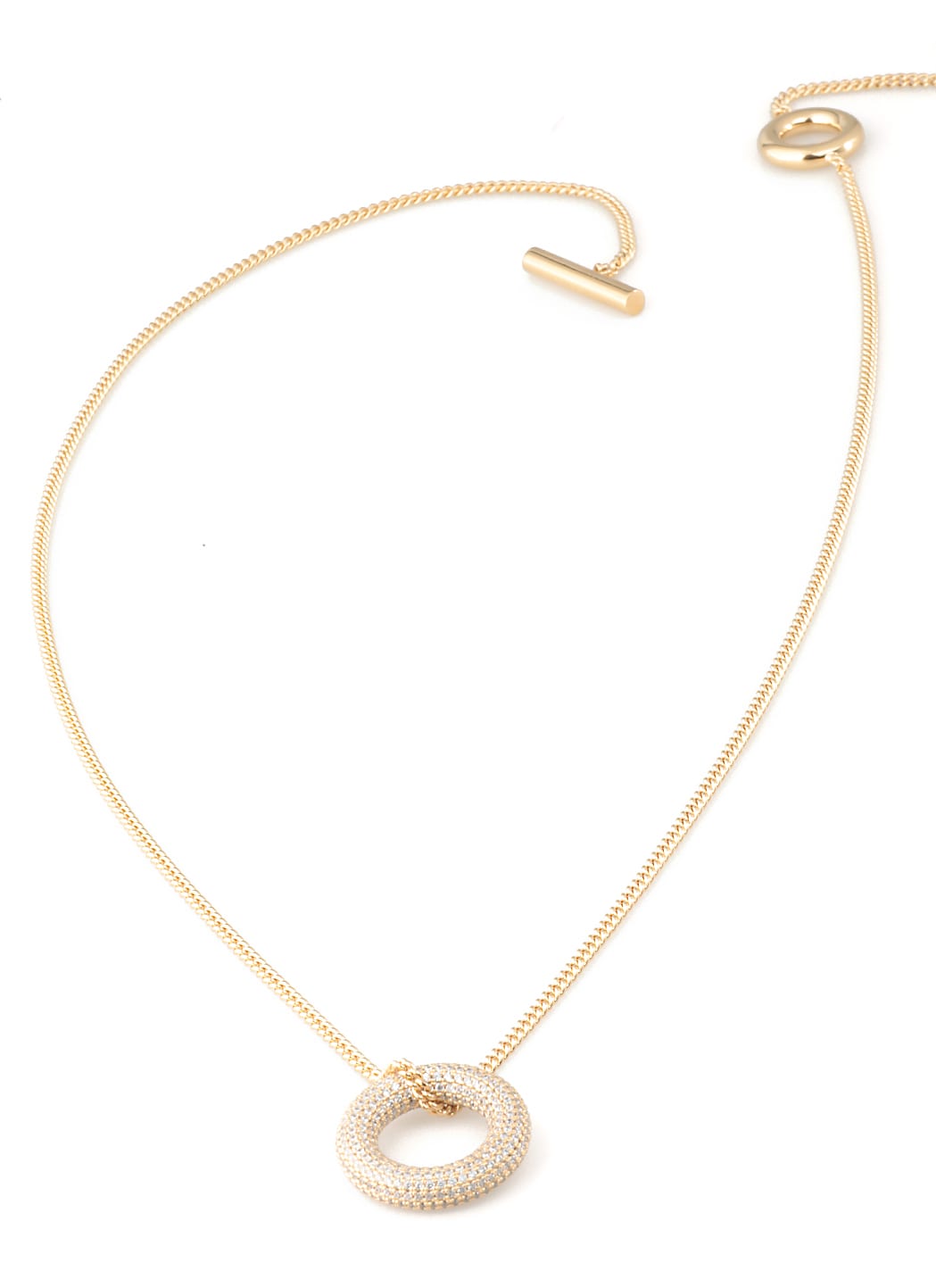 Jil Sander Circular Pendant Necklace