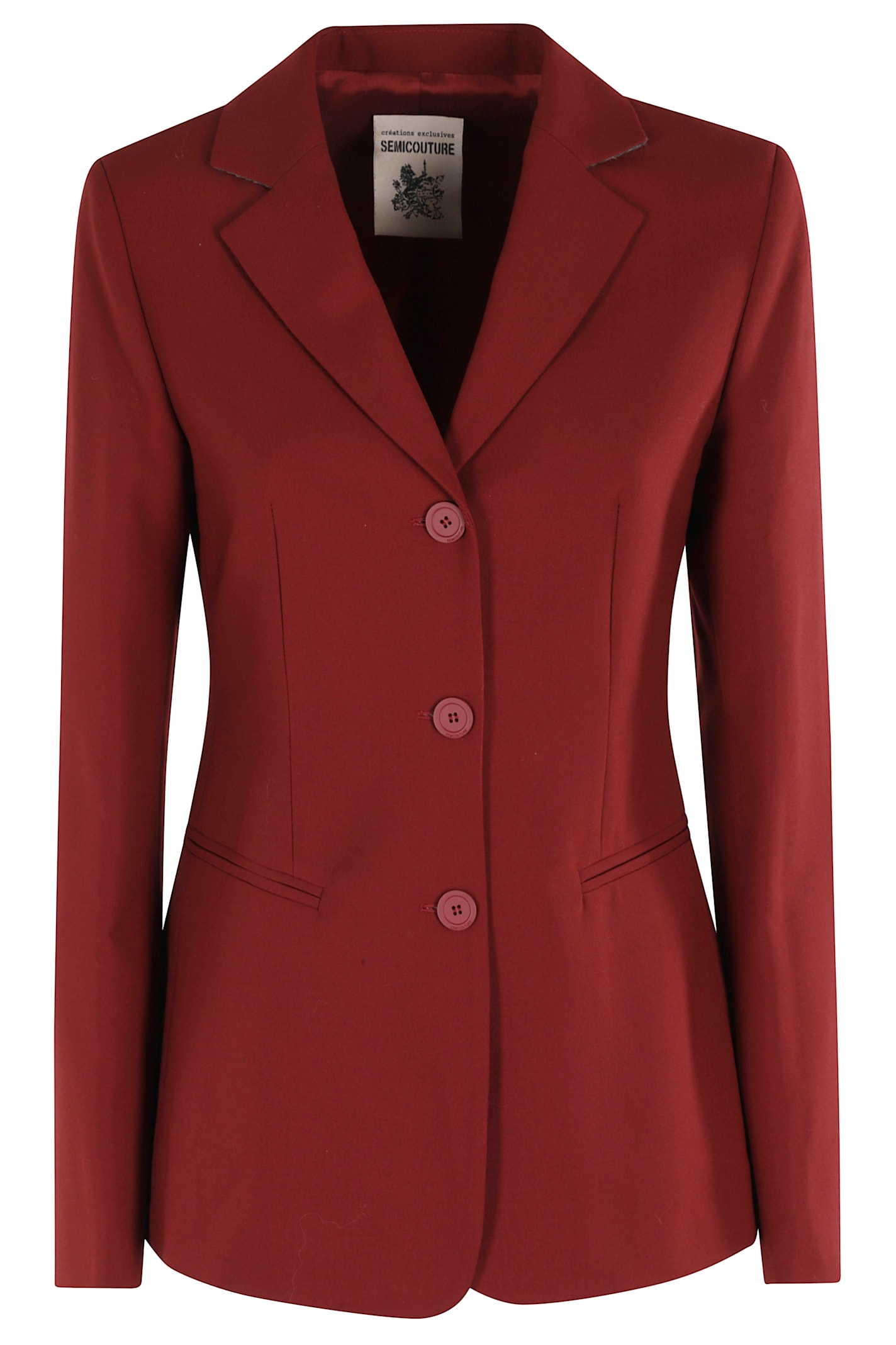 Semicouture Semi Couture Herminia Jacket In Red