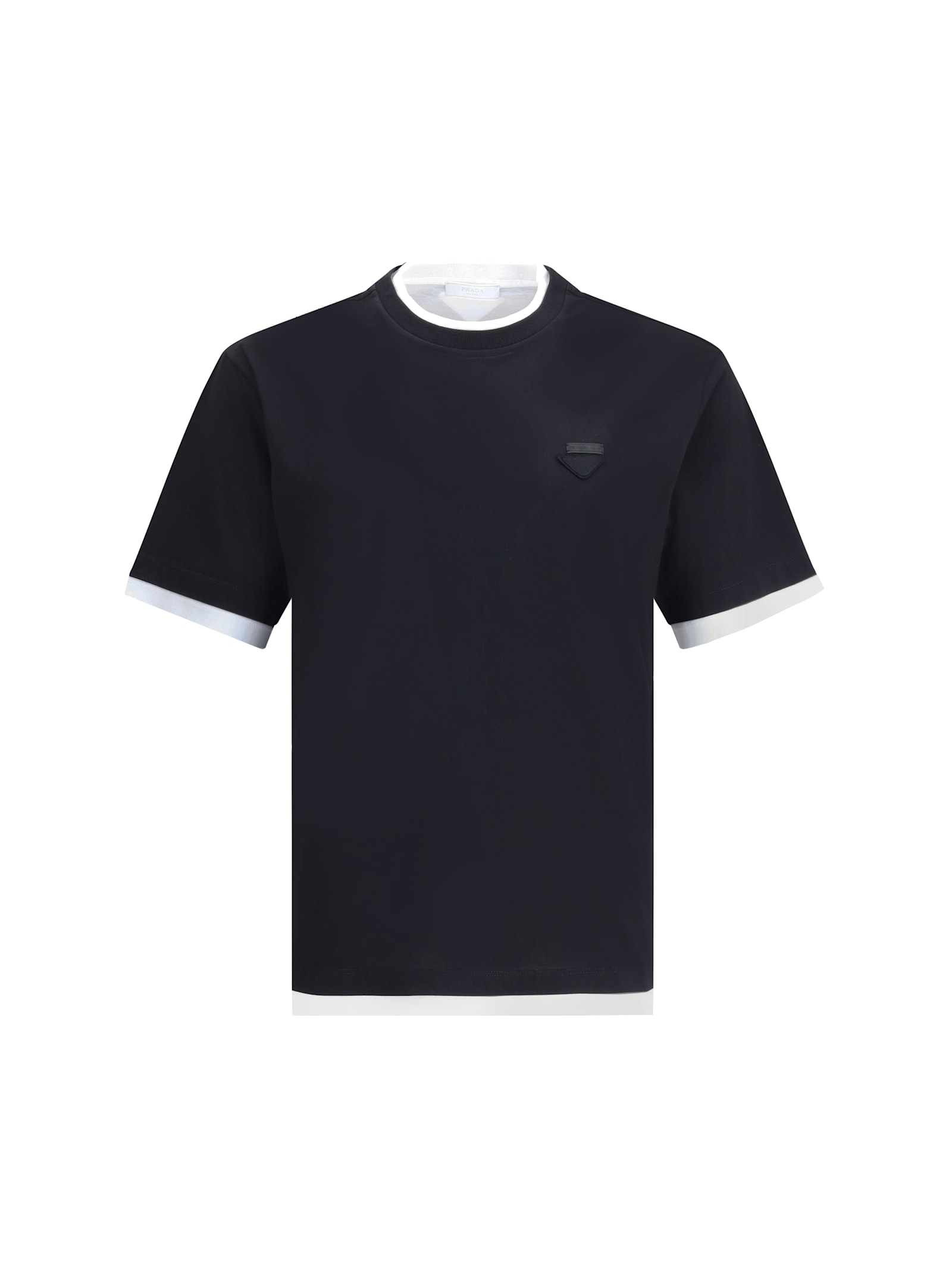 Prada Double Layer T-shirt - Prada - Modalova
