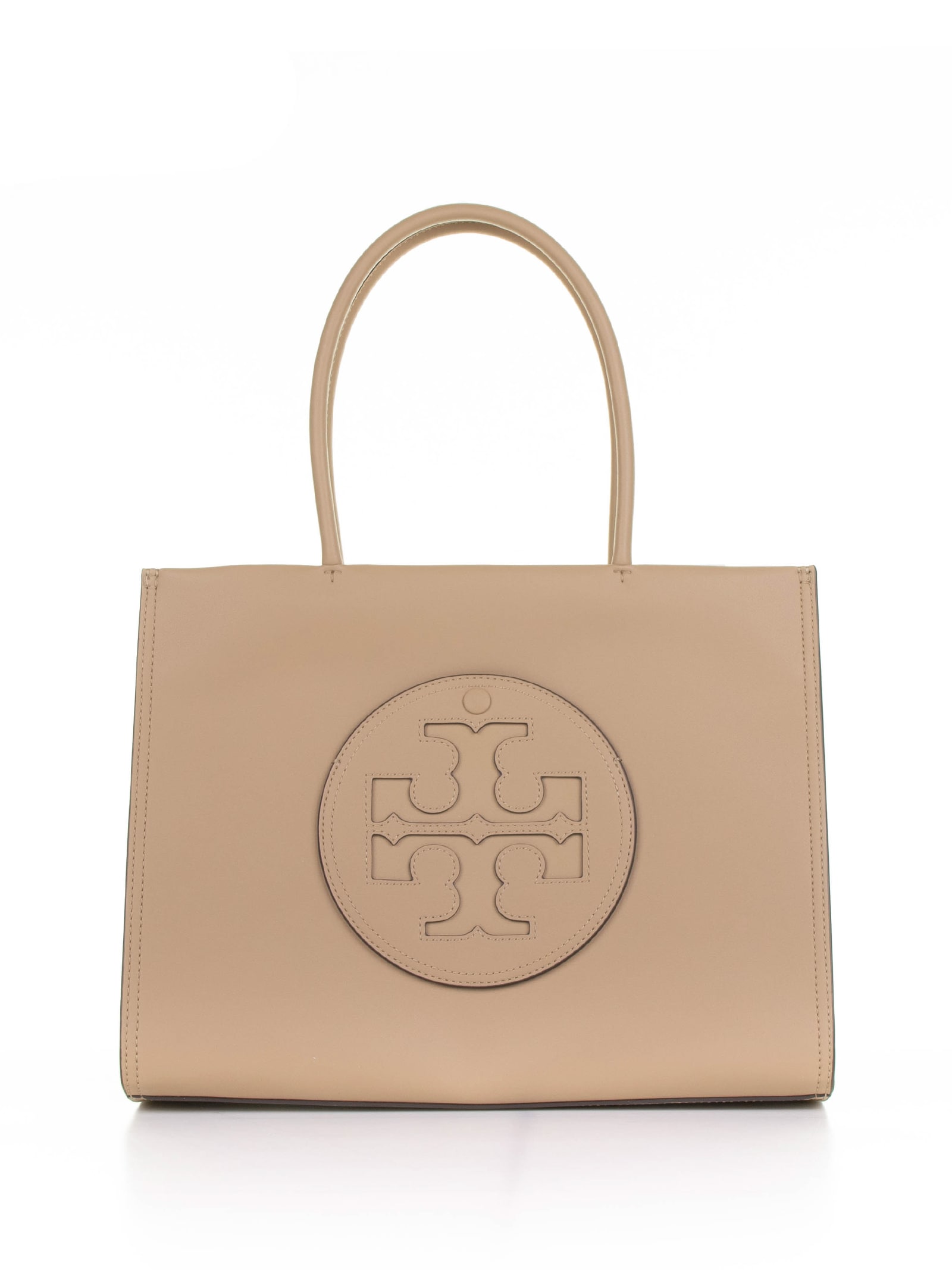 Tory Burch Small Ella Tote Bag In Light Sand