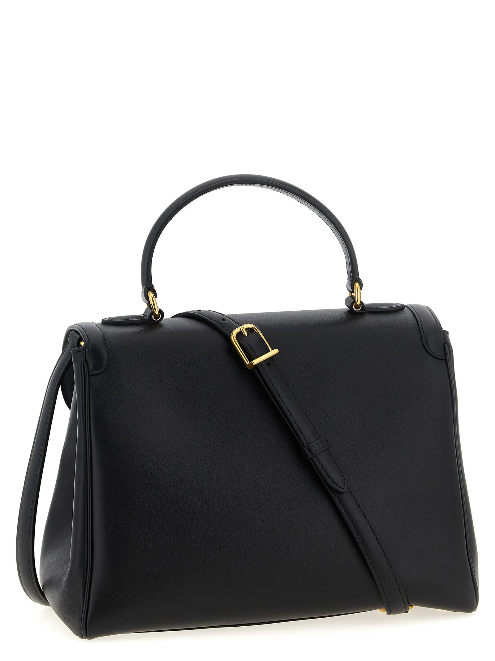 Valentino Garavani 9to5 Handbag In Black