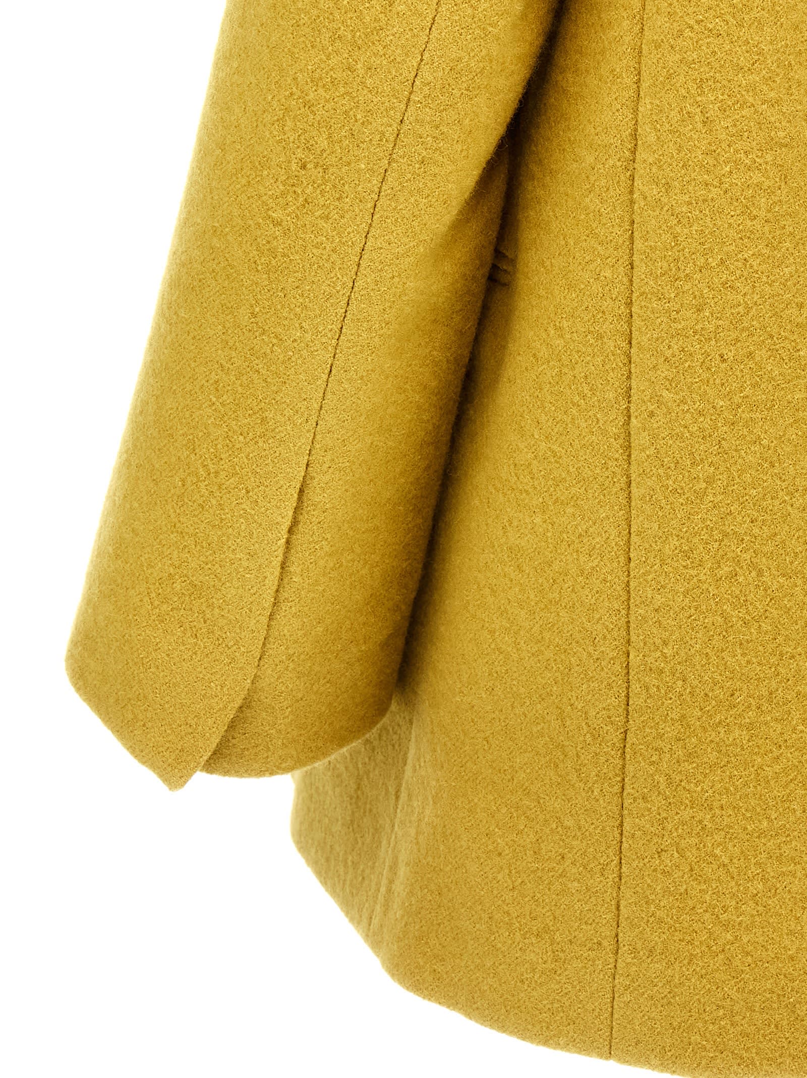 Shop Dries Van Noten Blink Blazer In Yellow